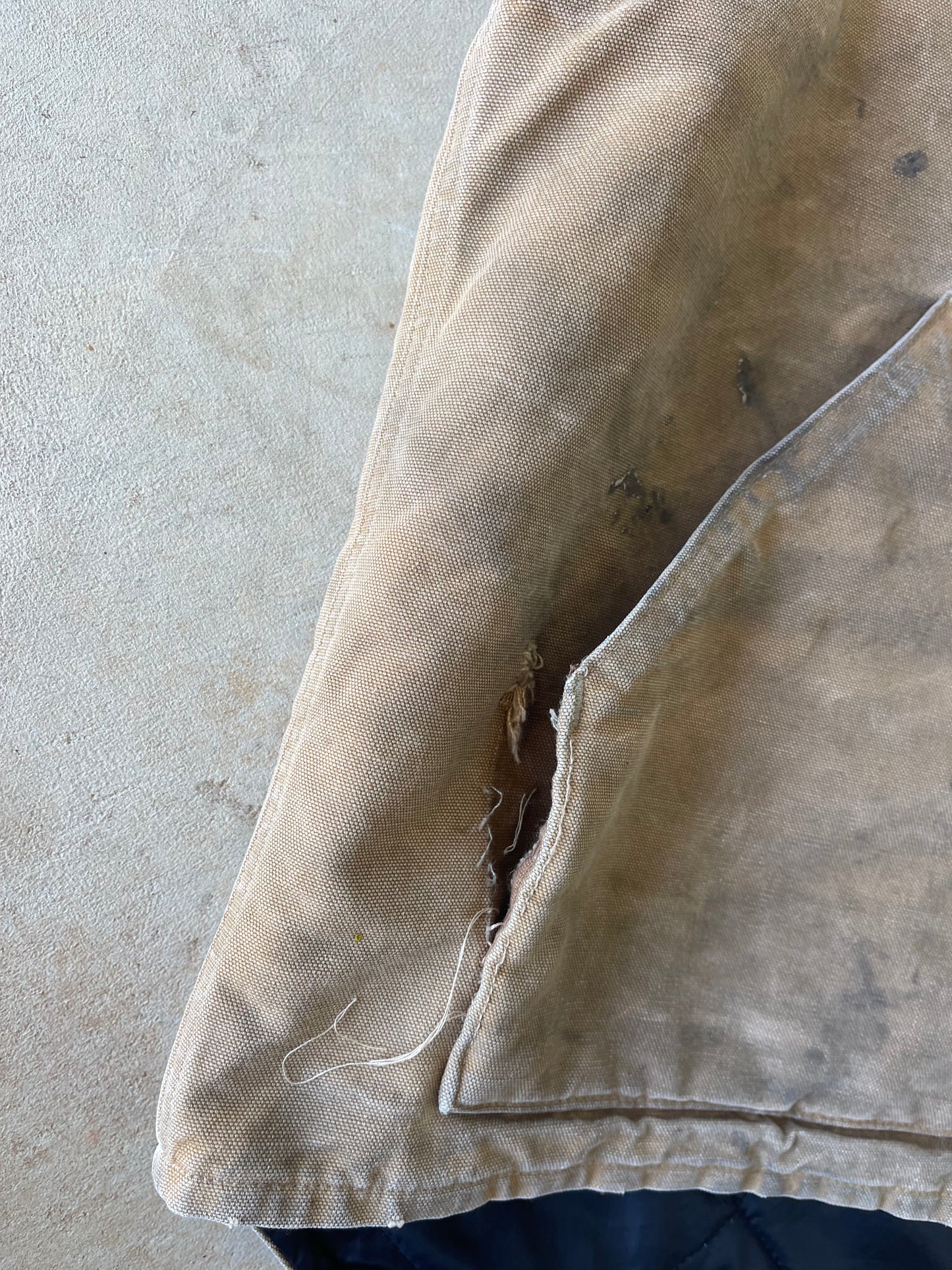 Vintage Thrashed Carhartt Workwear Vest (L)