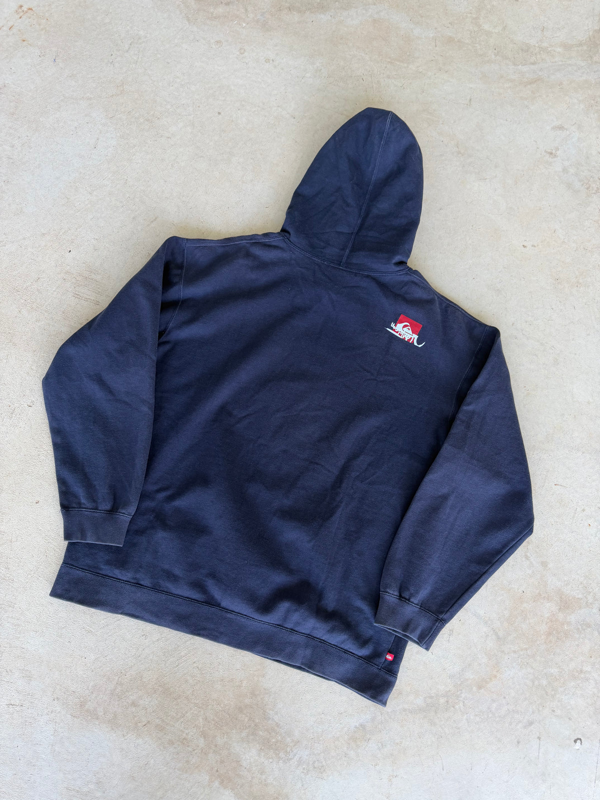 Vintage Quiksilver Spellout Hoodie (XL)