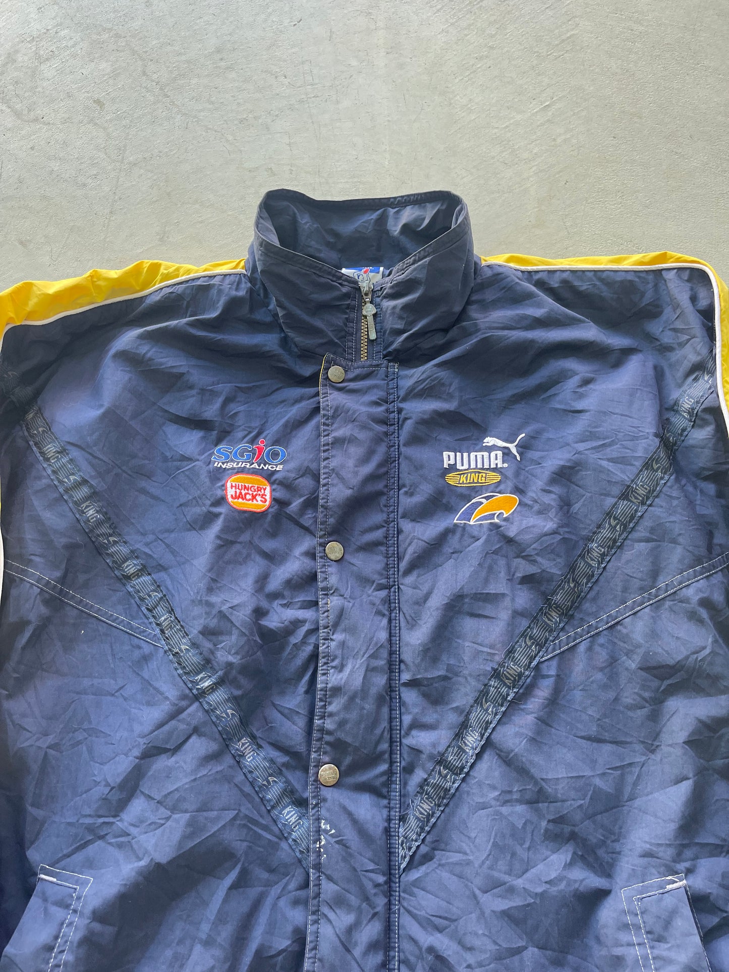 Vintage Puma Kings West Coast Eagles Heavyweight Jacket (XL)