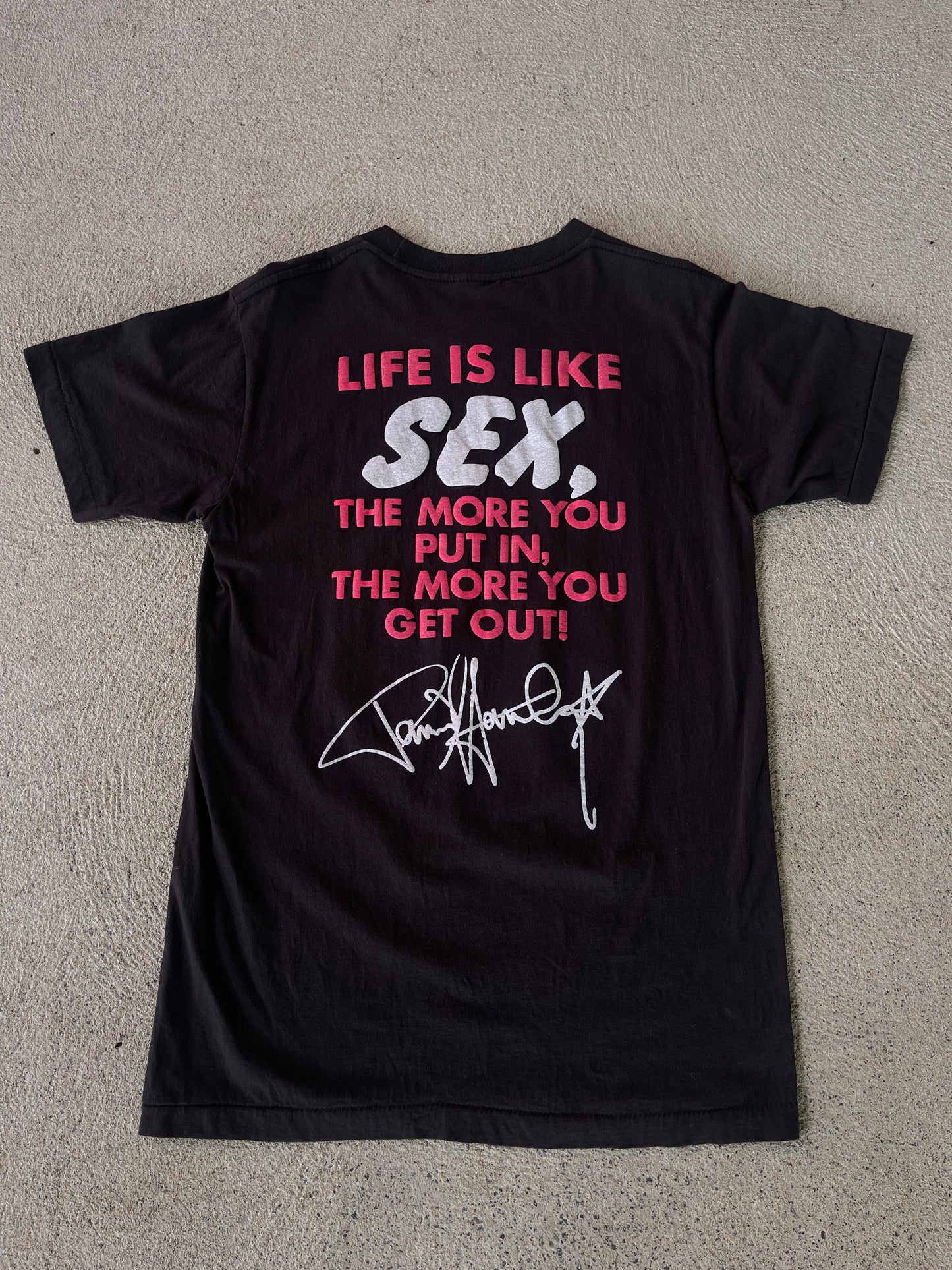 1987 Rare KISS “Life is like Sex” Tee (M)