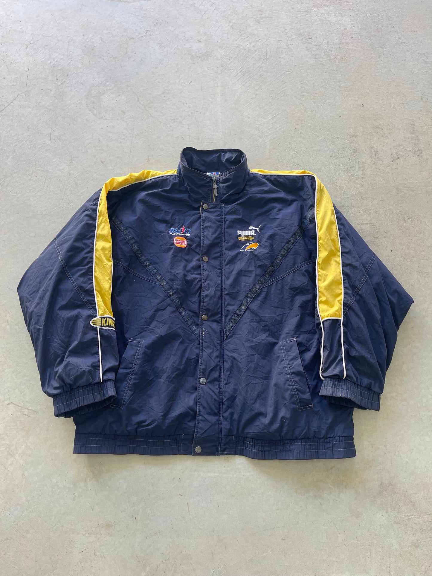 Vintage Puma Kings West Coast Eagles Heavyweight Jacket (XL)