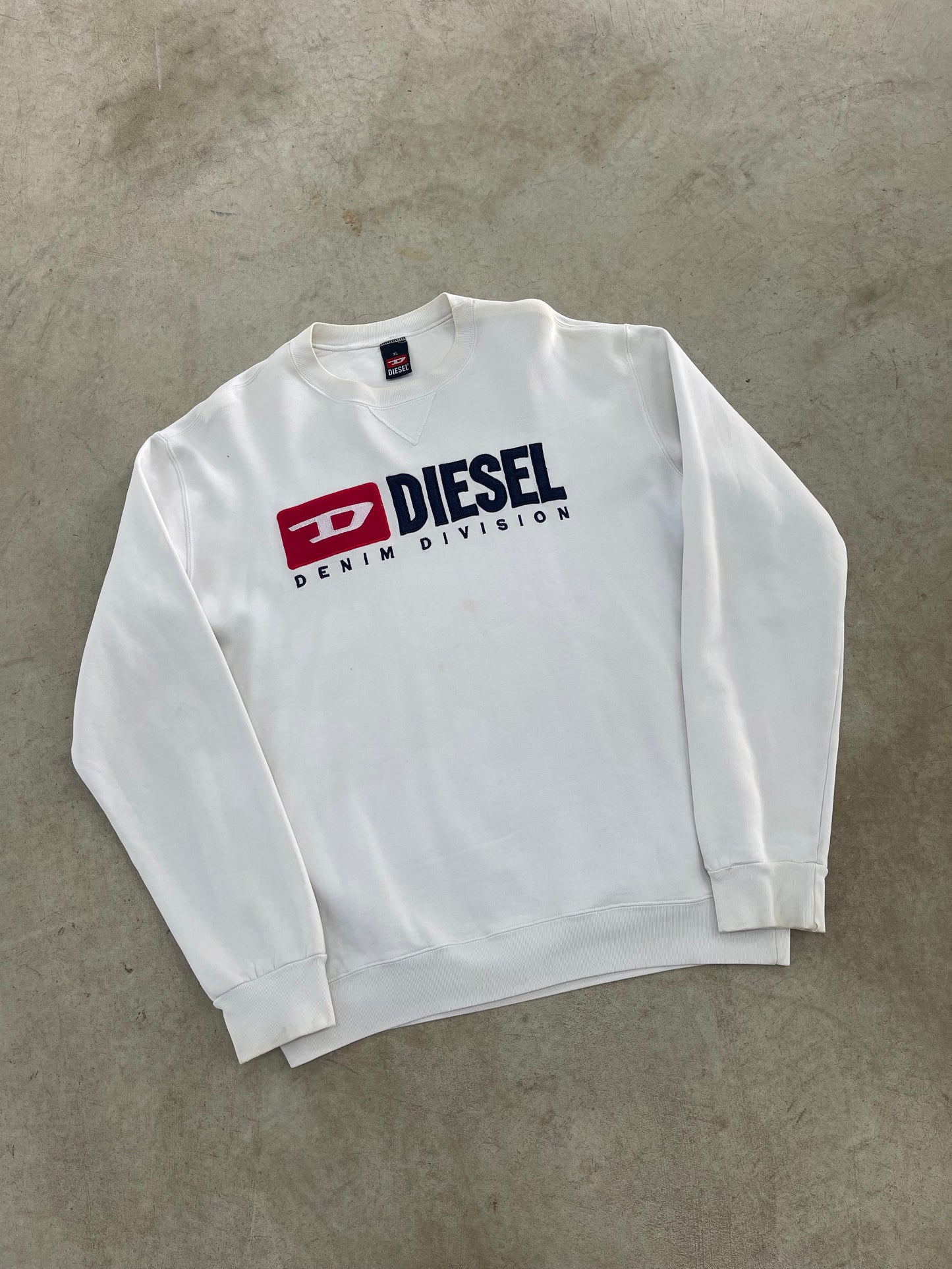 Vintage Diesel Embroidered Spellout Sweater (XL)