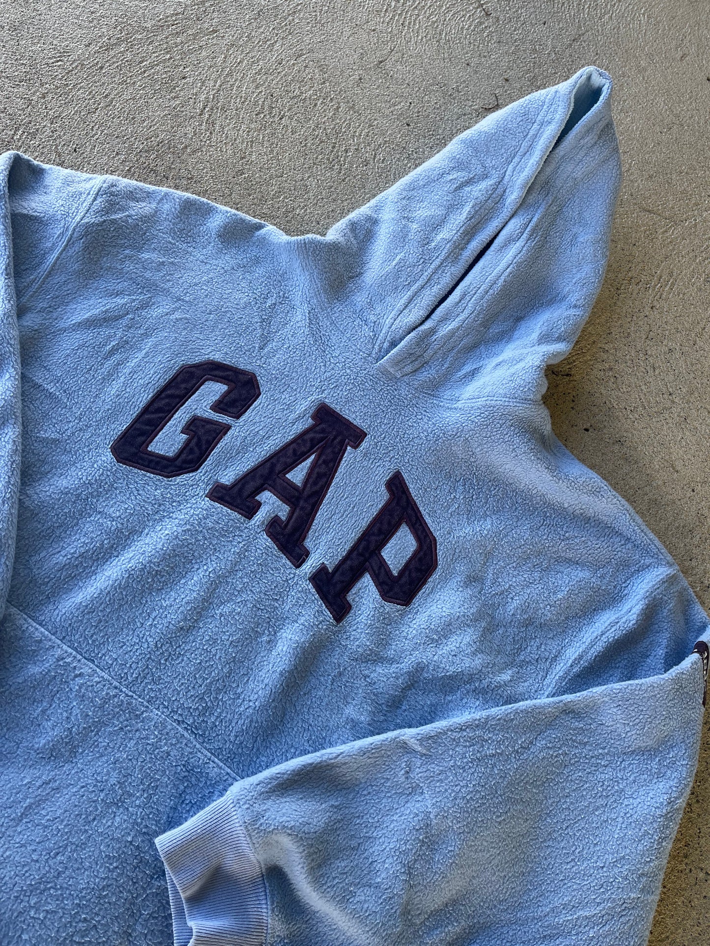 Vintage Rare GAP Fleece Hoodie (M)