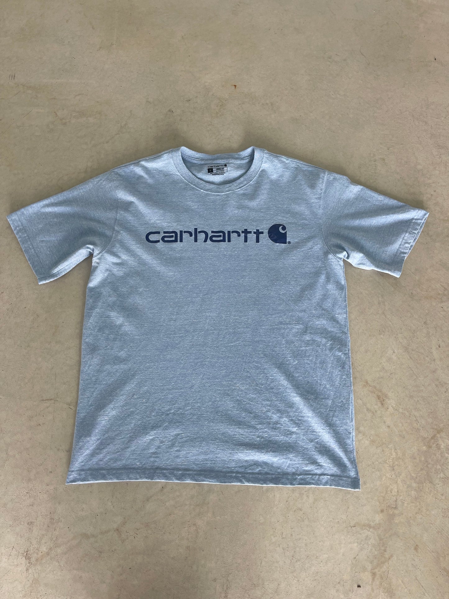 Vintage Carhartt Spellout Tee (XXL)
