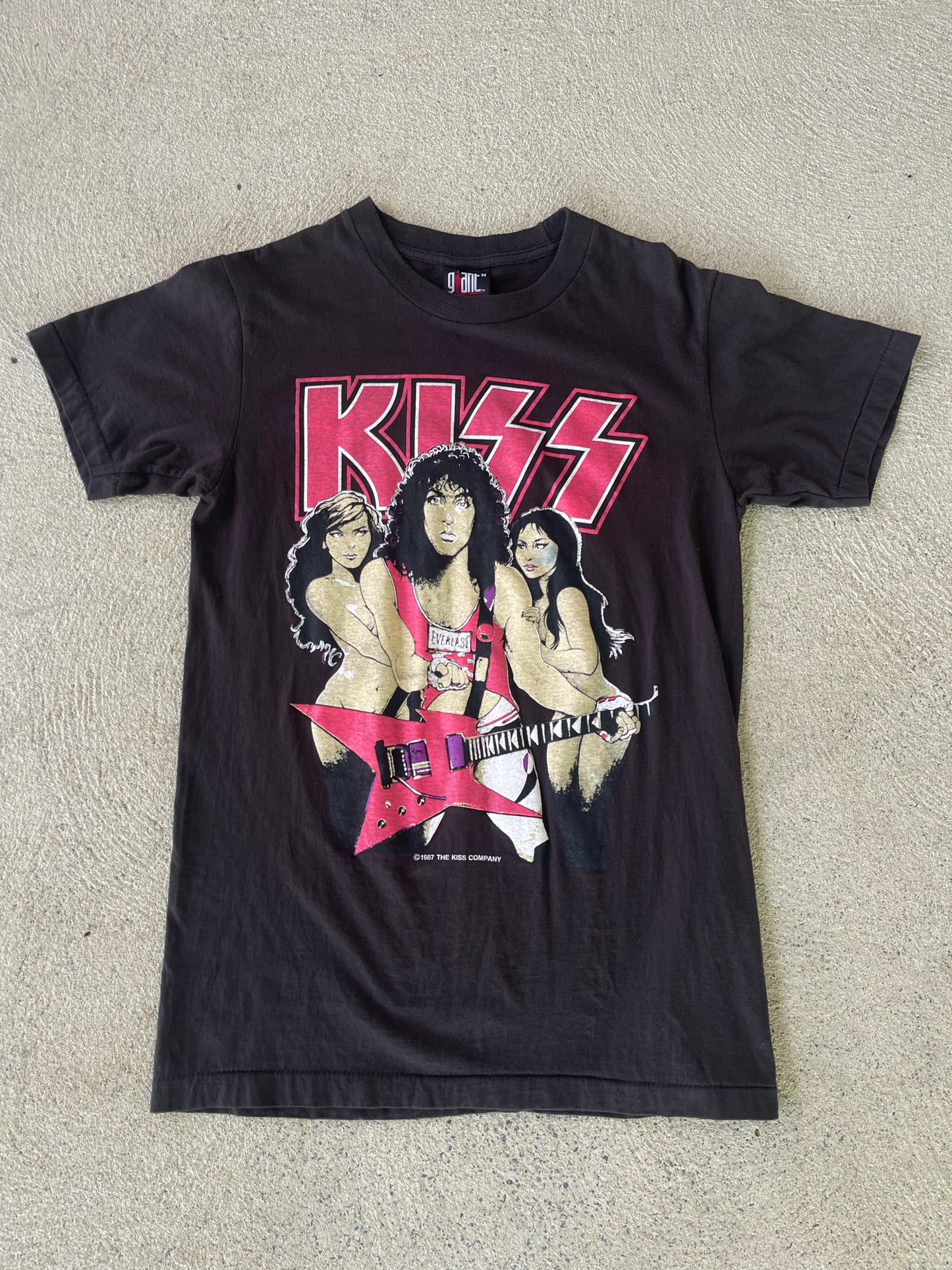 1987 Rare KISS “Life is like Sex” Tee (M)
