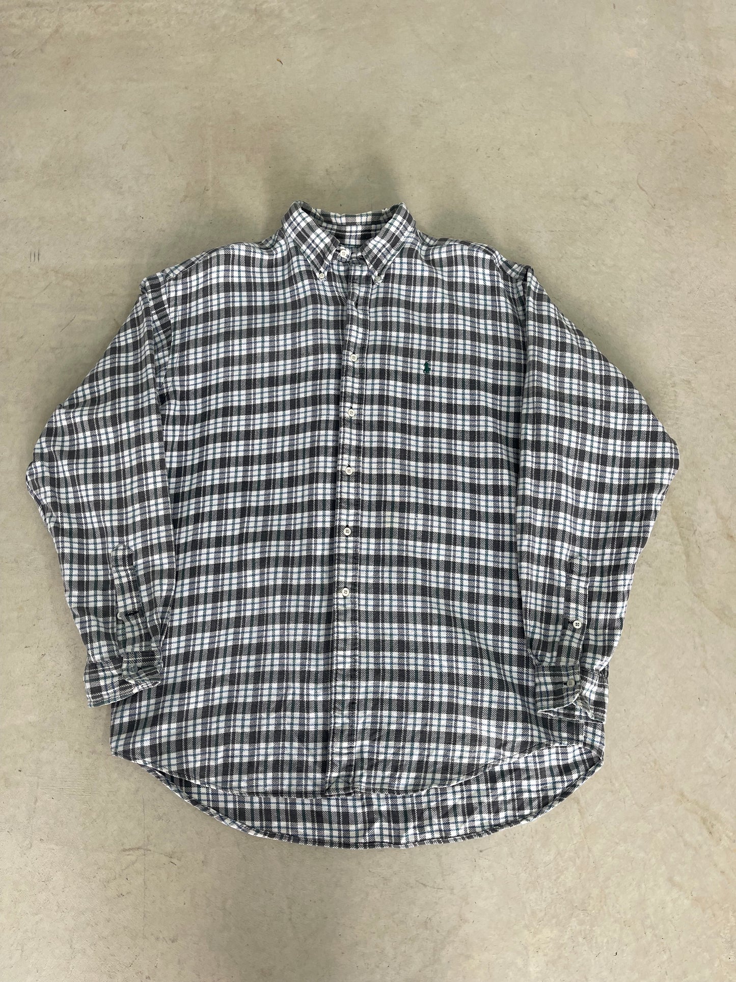 Vintage Polo Ralph Lauren Heavyweight Button Up (XL)