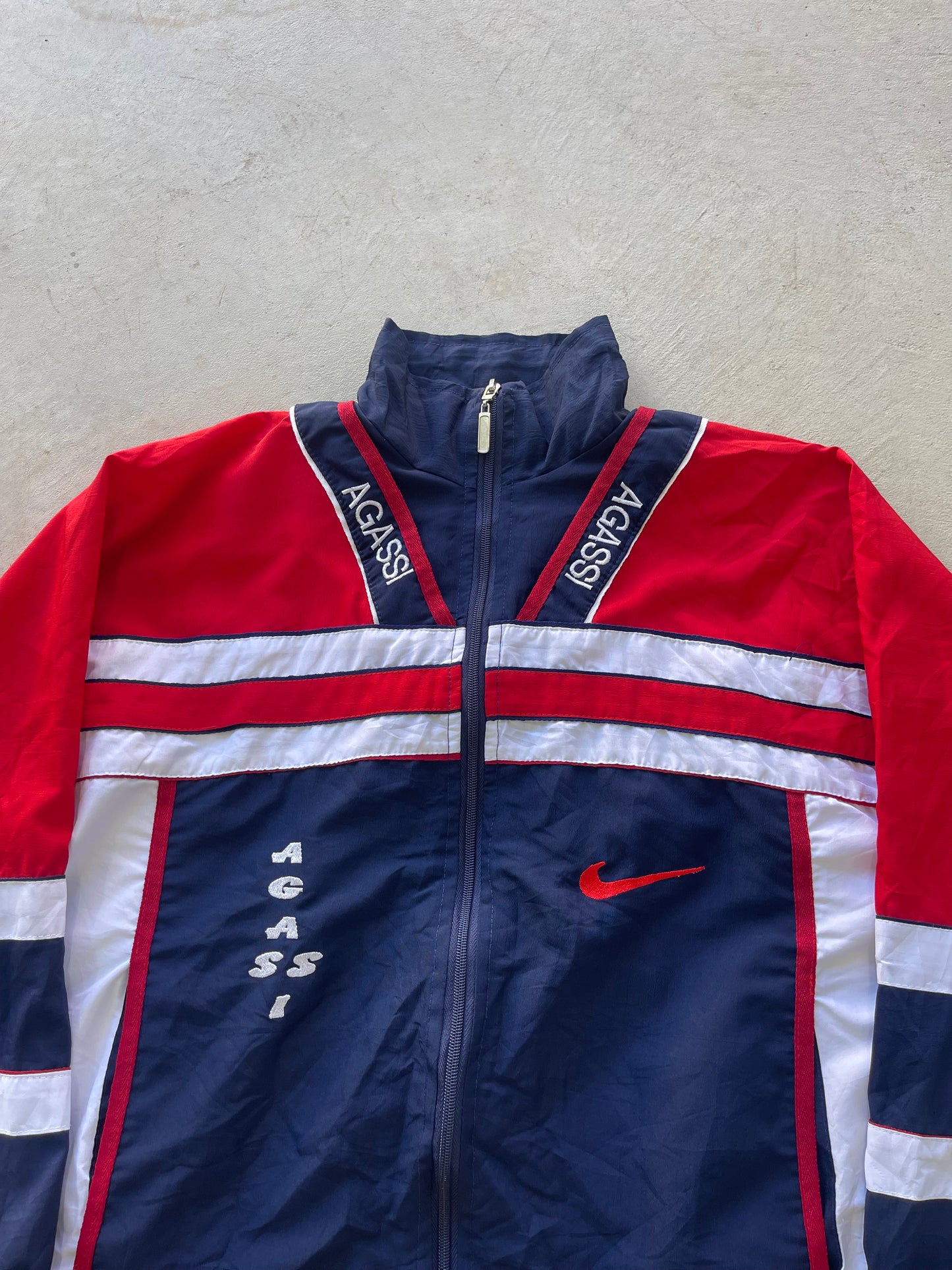 Vintage Bootl3g Nike Andre Agassi Jacket (M)