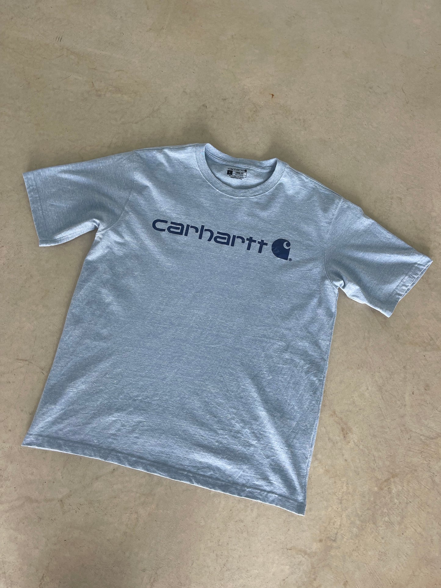 Vintage Carhartt Spellout Tee (XXL)
