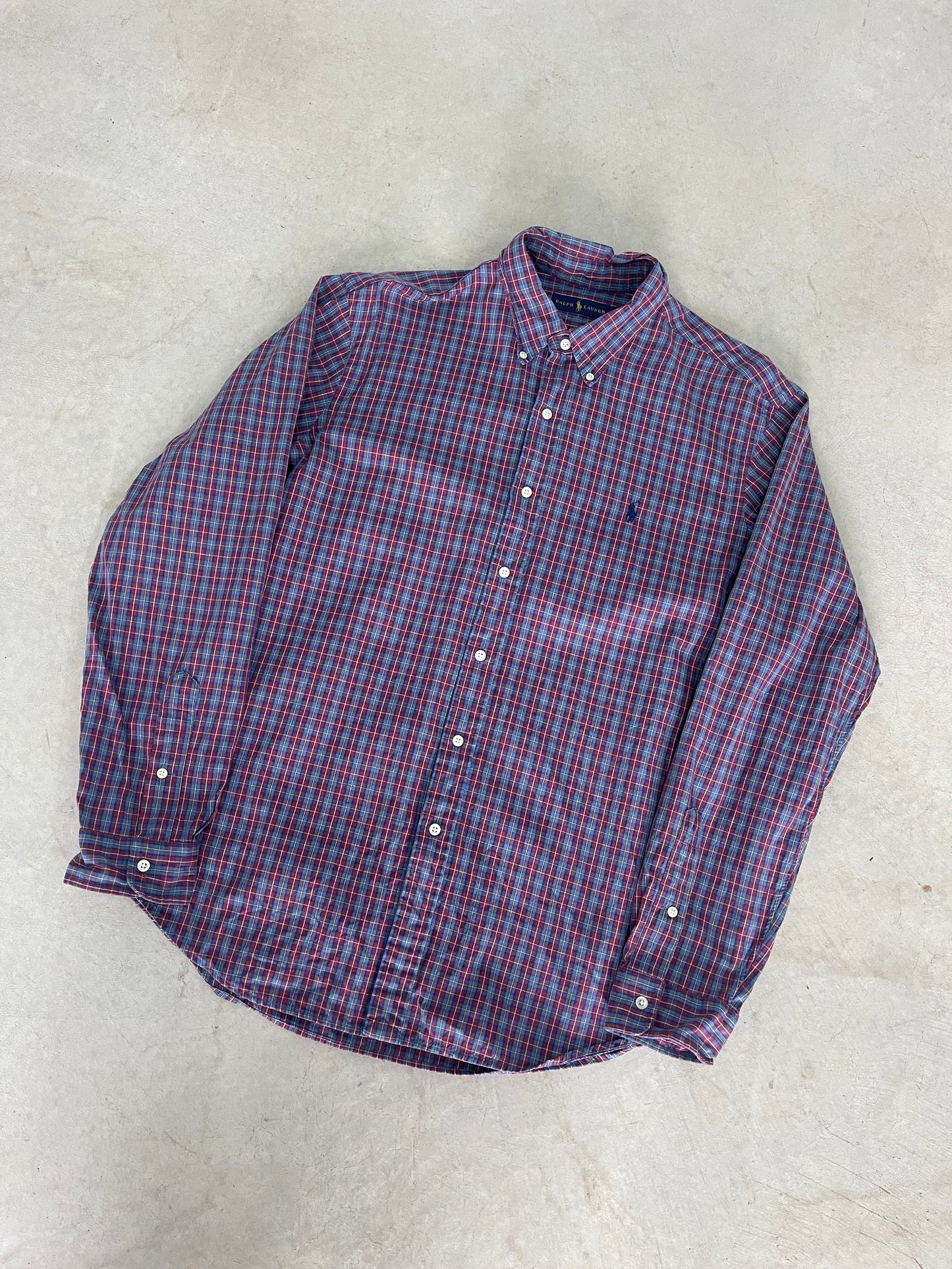 Vintage Polo Ralph Lauren Button Up (XL)