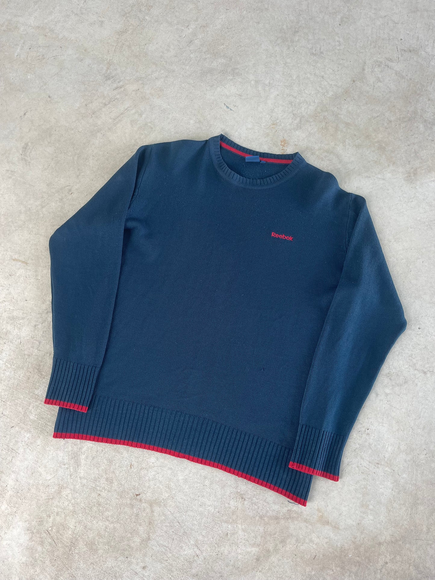 Vintage Reebok Knitted Sweater (M)