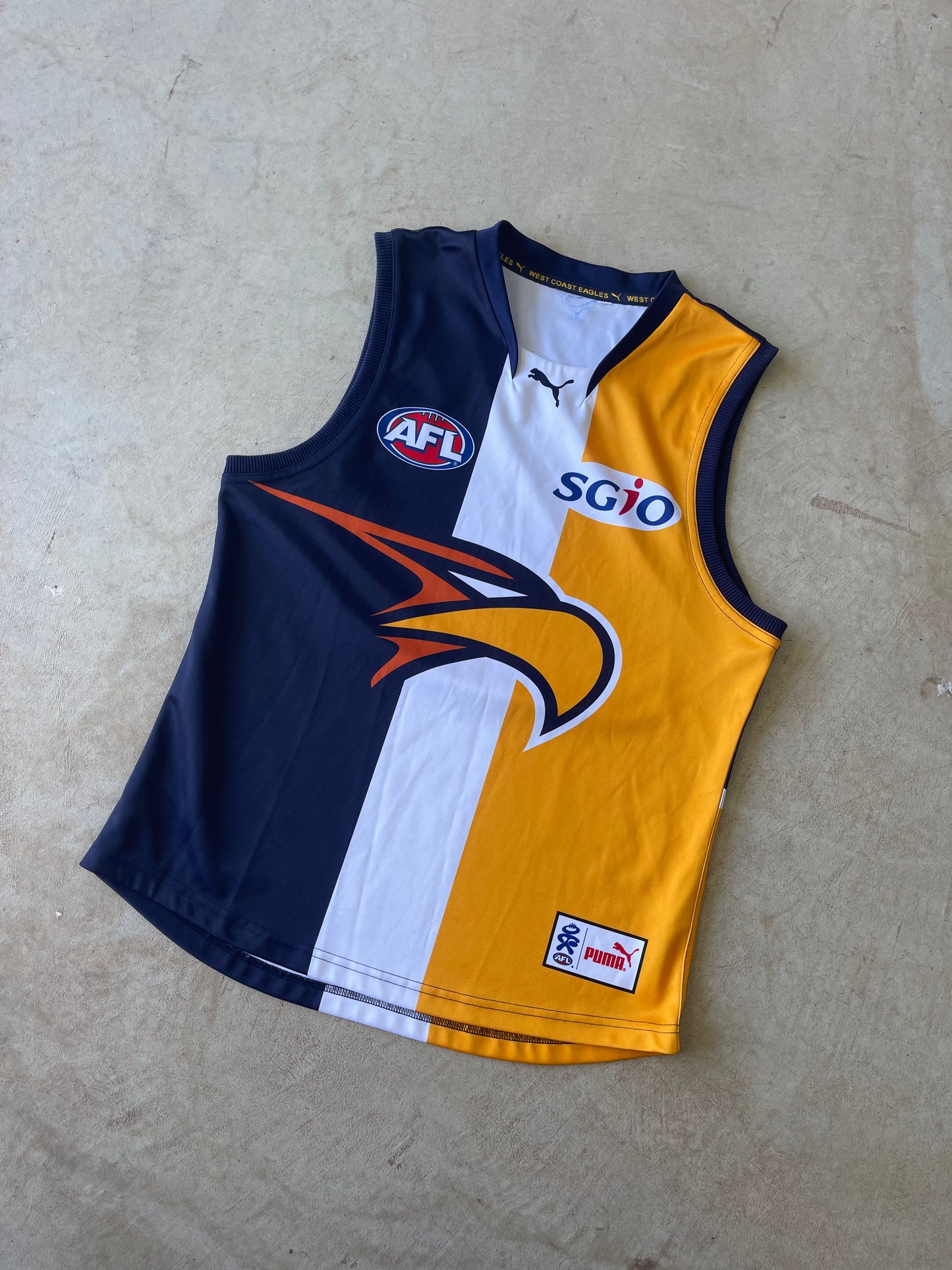2000’s Puma West Coast Eagle AFL Jersey (L)