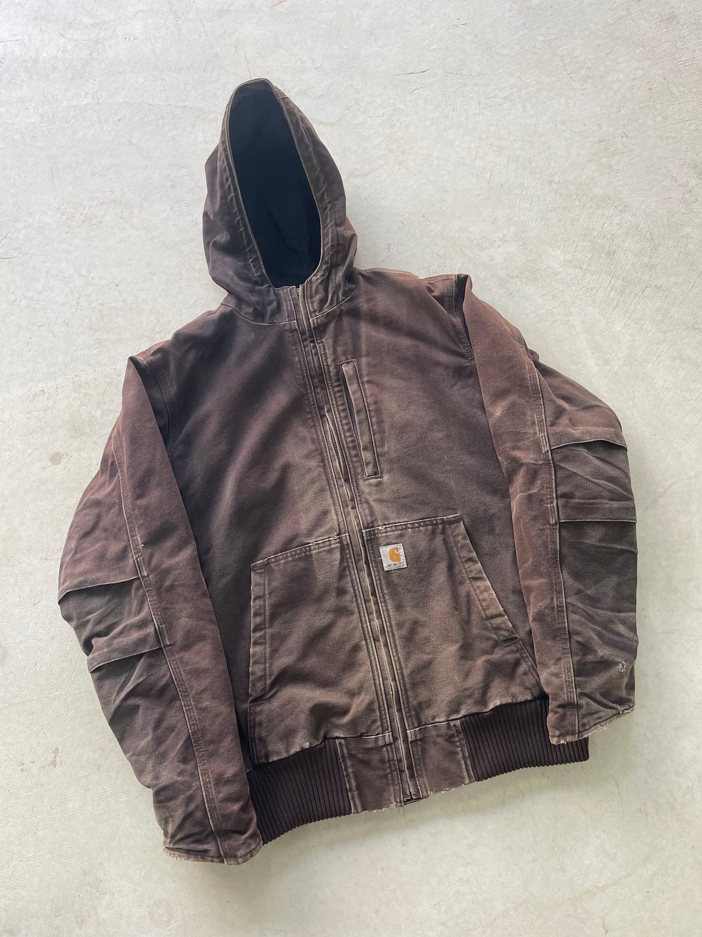 Vintage Carhartt Hooded Jacket (L/XL)
