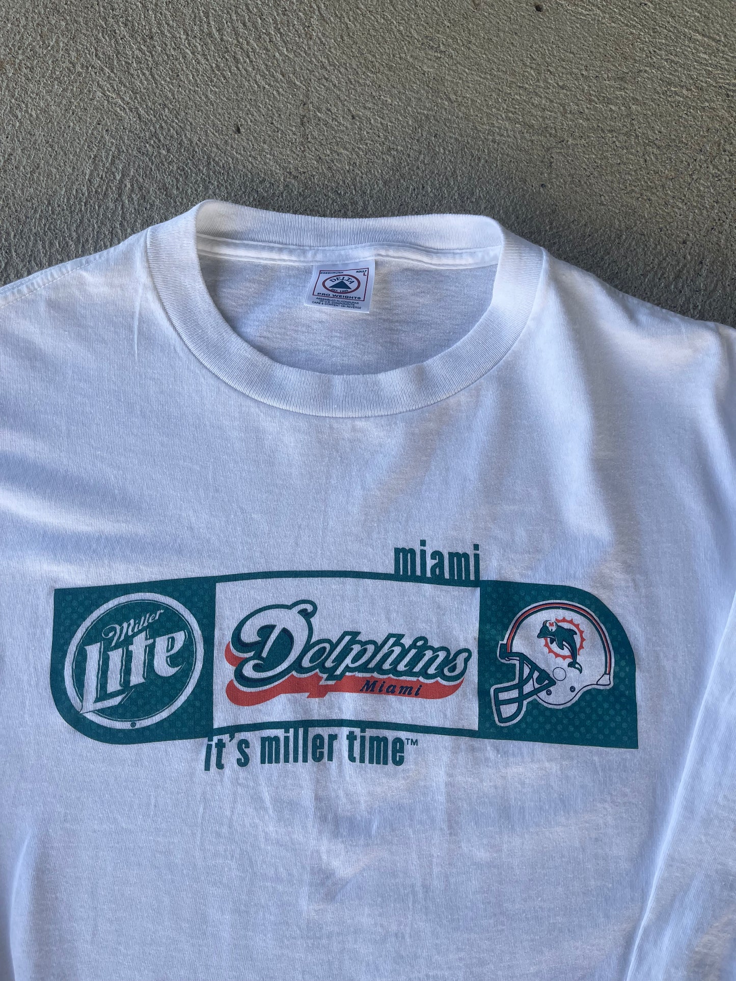Vintage Miami Dolphins Long Sleeve Tee (L)