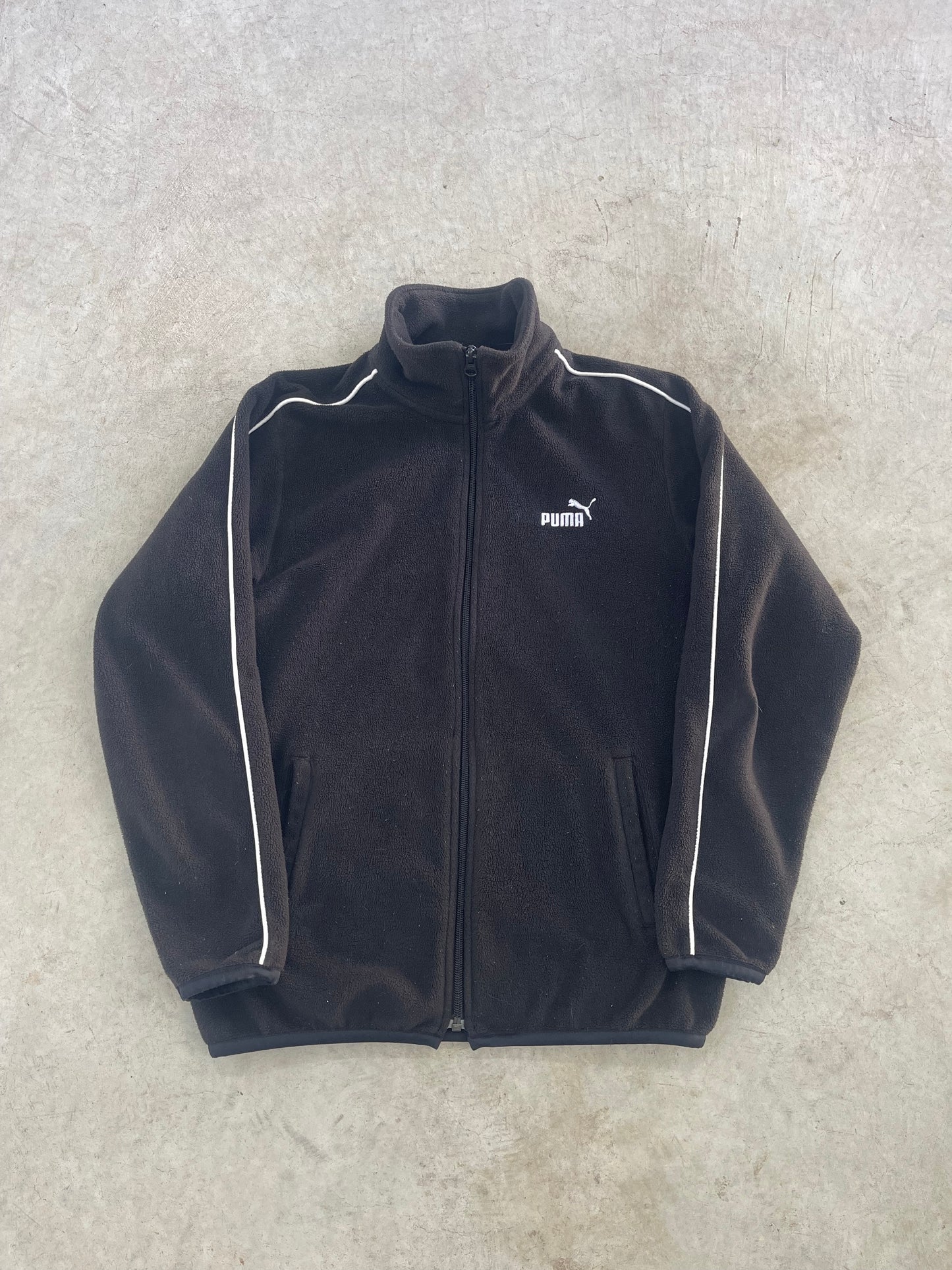 Y2K Puma Full Zip Fleece Jumper (XS)