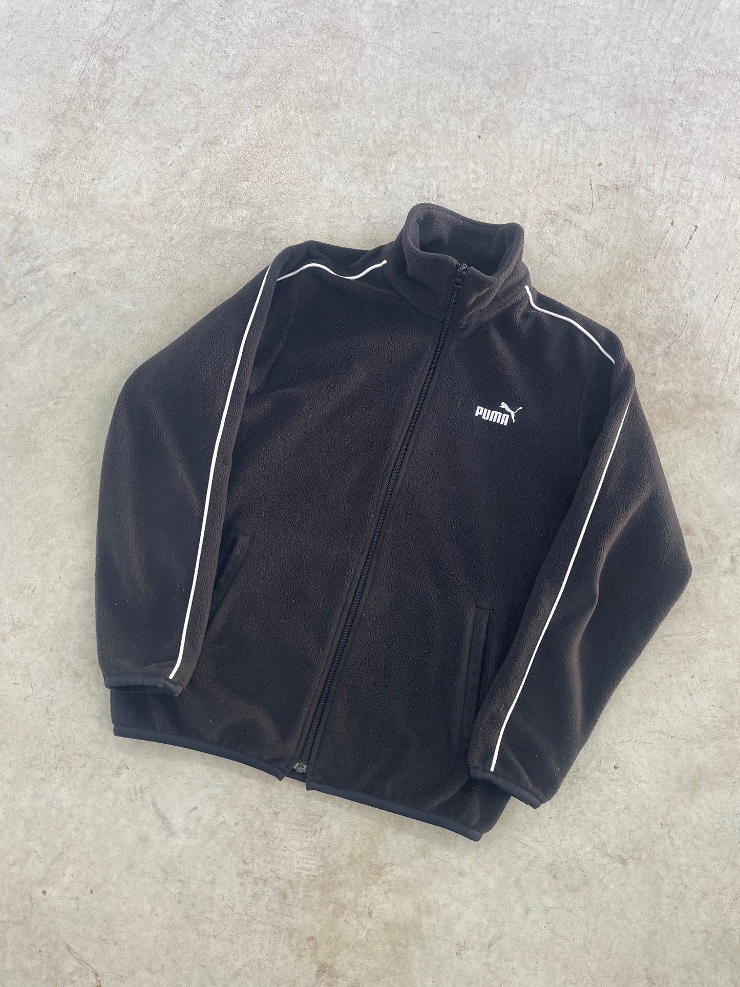 Y2K Puma Full Zip Fleece Jumper (XS)
