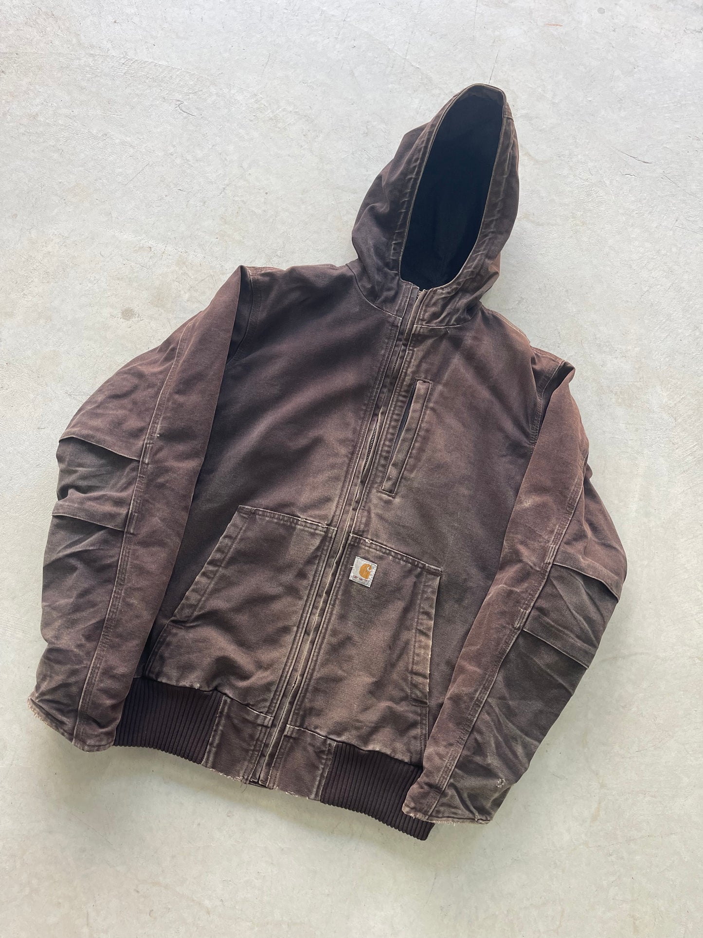 Vintage Carhartt Hooded Jacket (L/XL)
