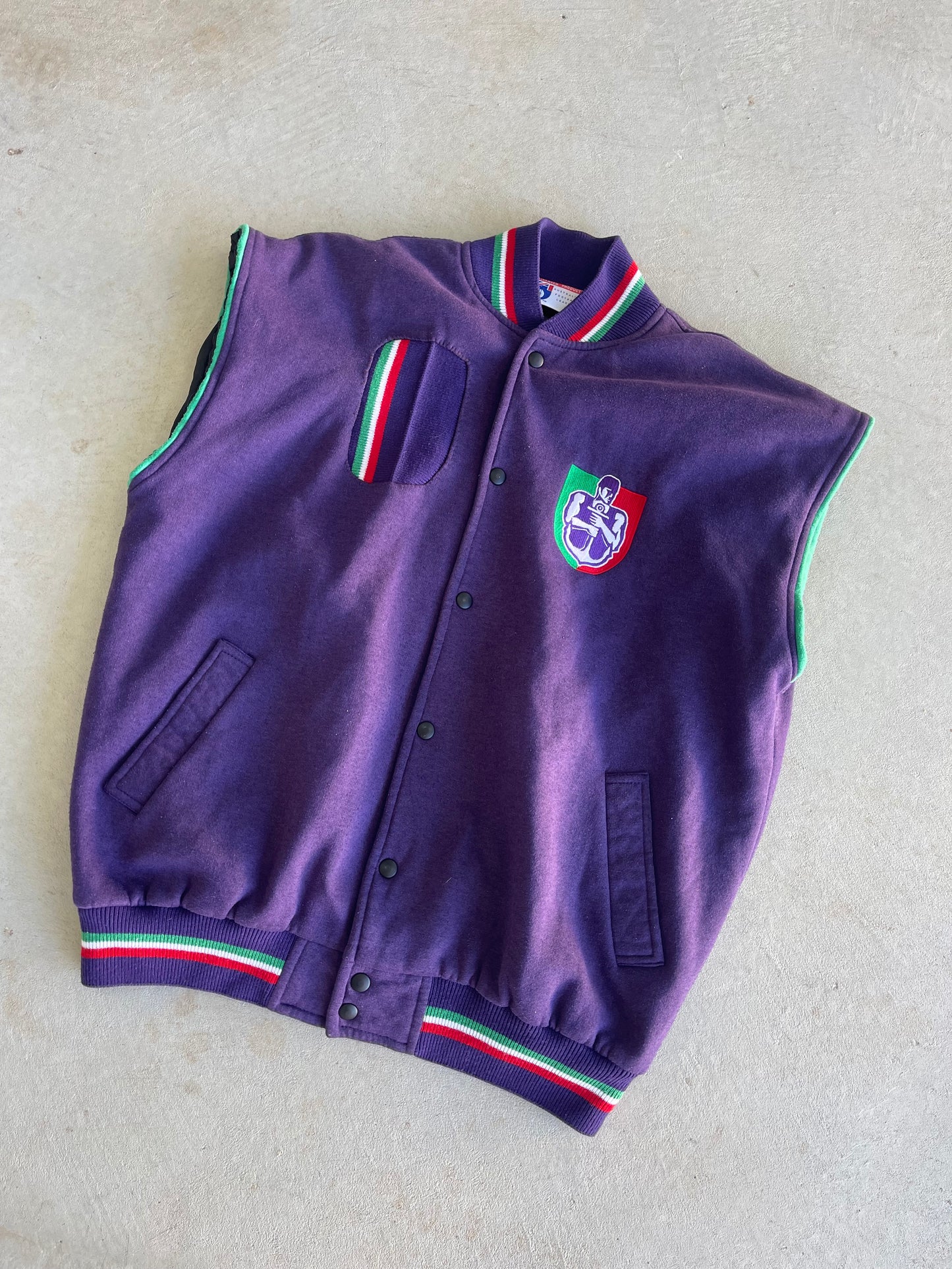 Vintage *RARE* Fremantle Dockers Lined Vest (L)
