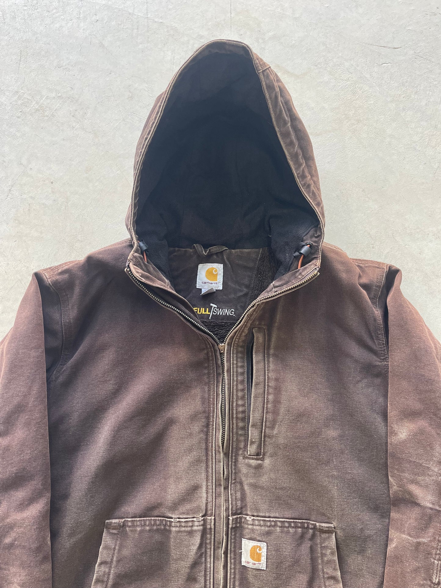 Vintage Carhartt Hooded Jacket (L/XL)