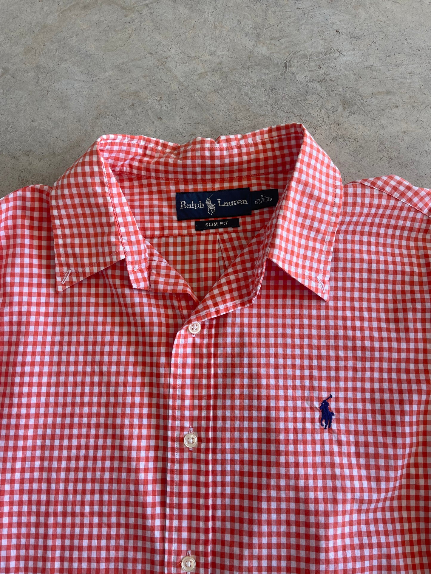 Vintage Polo Ralph Lauren Long Sleeve Button Up Shirt (XL)