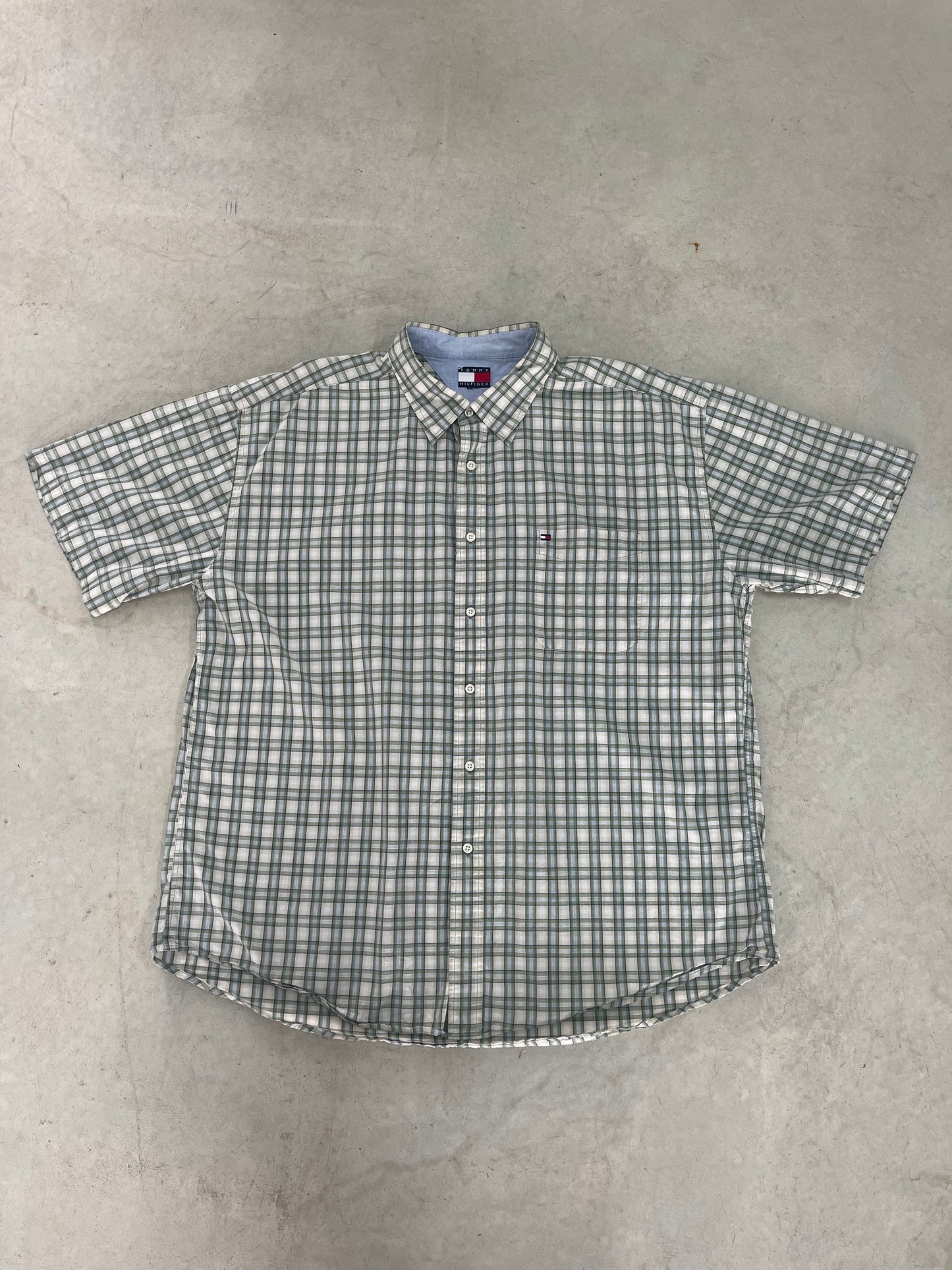 Vintage Tommy Hilfiger Button Up (XL)