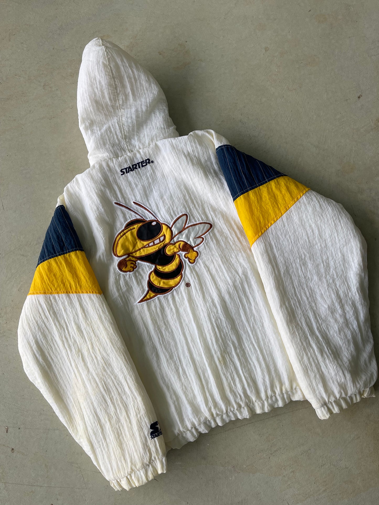 Vintage Starter Georgia Tech Heavyweight Jacket (XL)