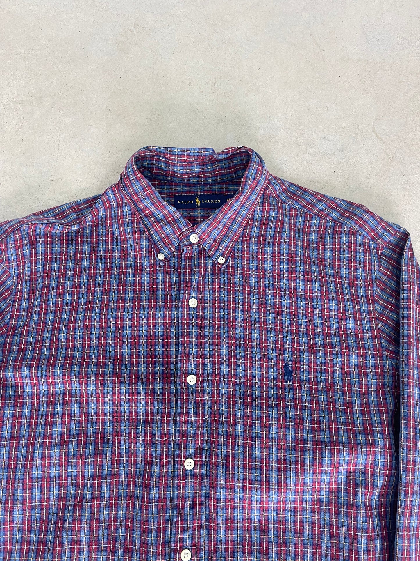 Vintage Polo Ralph Lauren Button Up (XL)