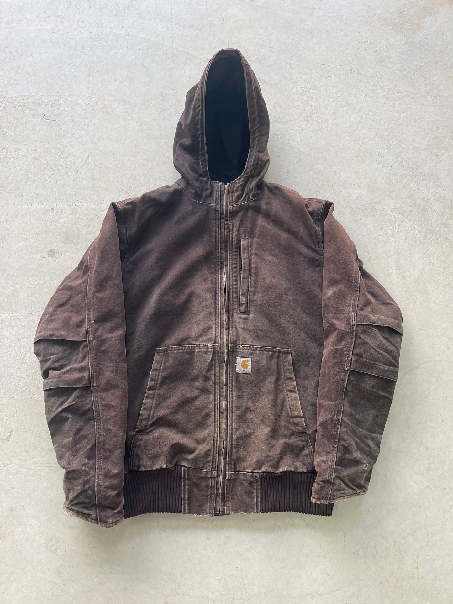 Vintage Carhartt Hooded Jacket (L/XL)
