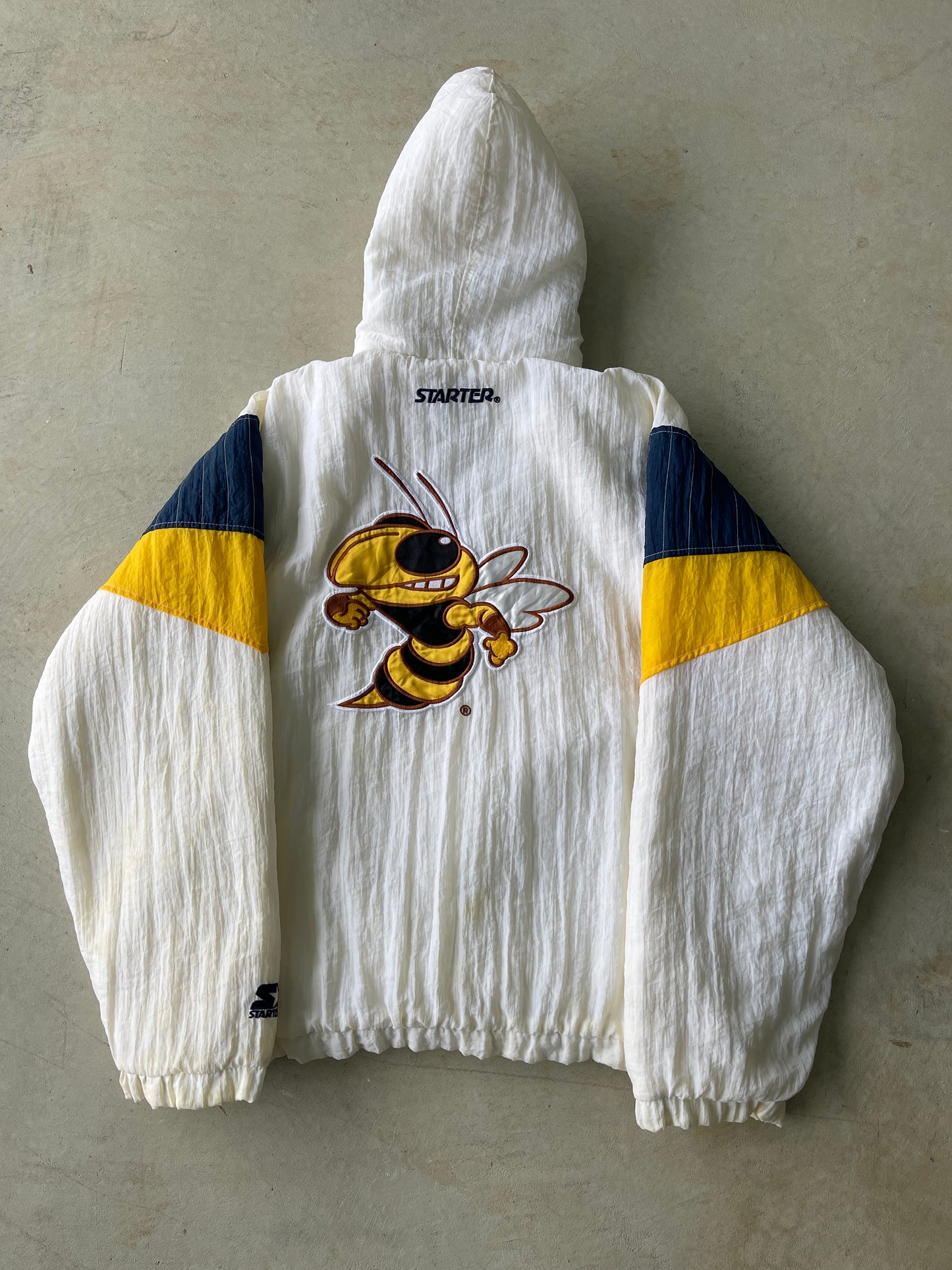 Vintage Starter Georgia Tech Heavyweight Jacket (XL)