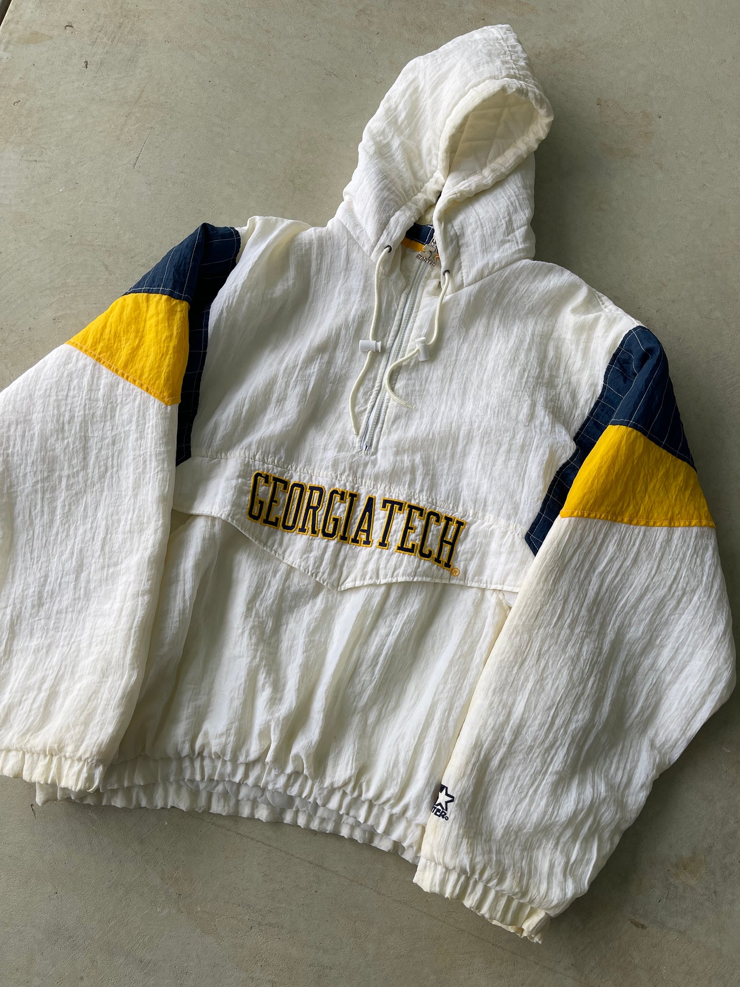 Vintage Starter Georgia Tech Heavyweight Jacket (XL)