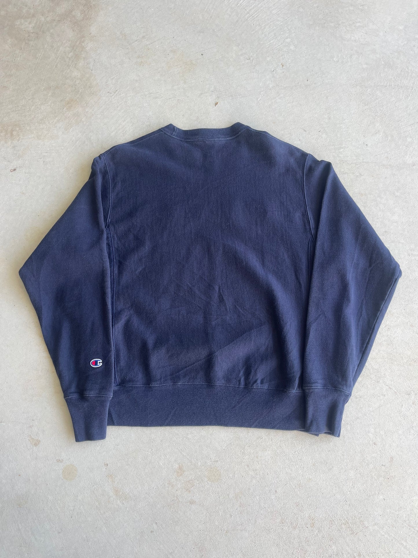 Vintage Embroidered Champion Spellout Crewneck (M)