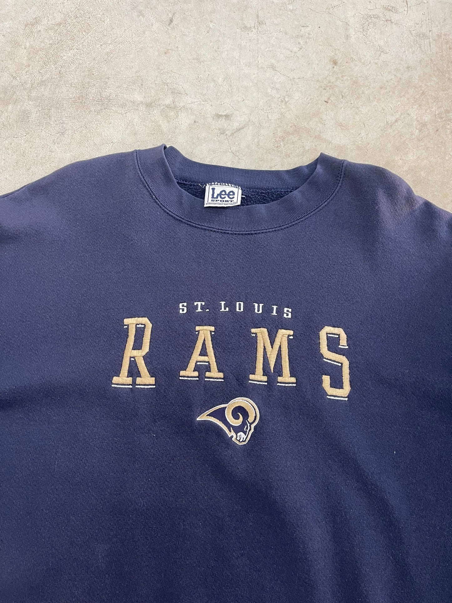 Vintage St Louis Rams Lee Sport Sweater (XL)