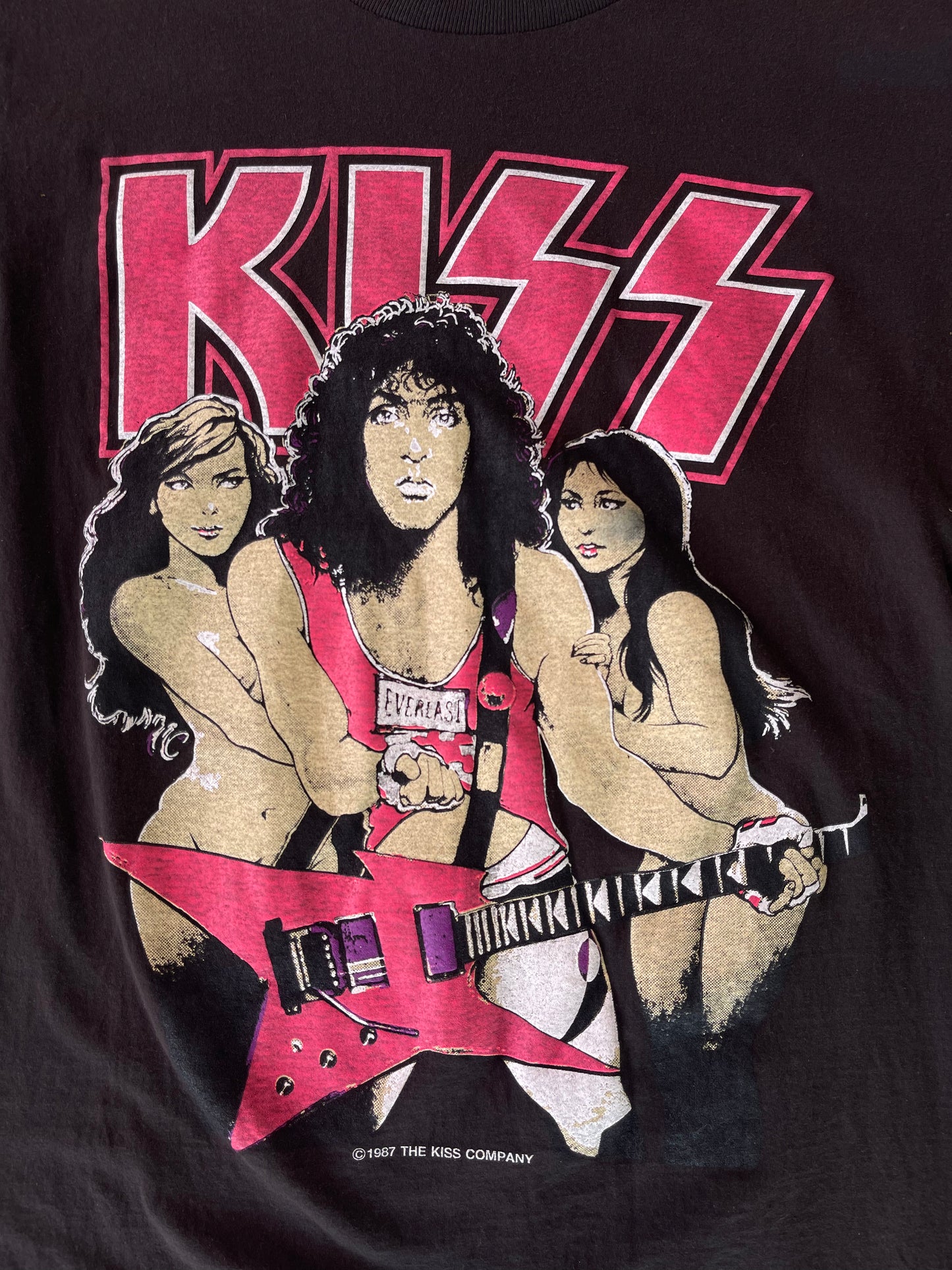 1987 Rare KISS “Life is like Sex” Tee (M)