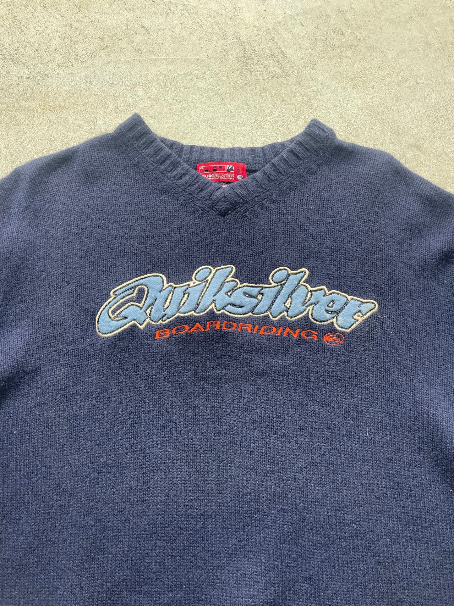 Vintage Quiksilver Knitted Crewneck (XL)