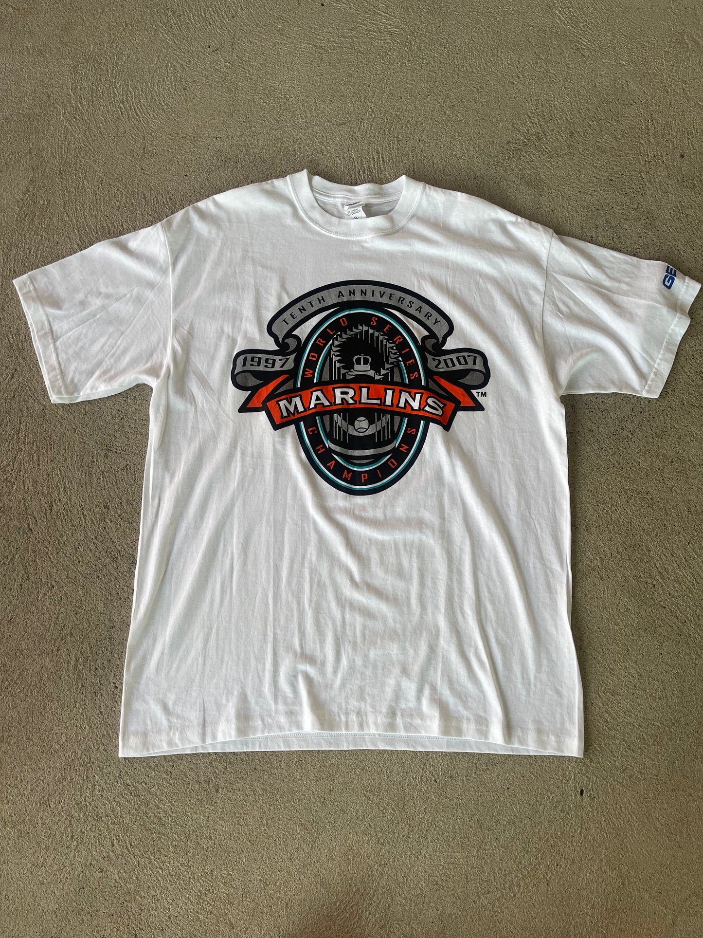 Florida Marlins Anniversary Tee (XL)