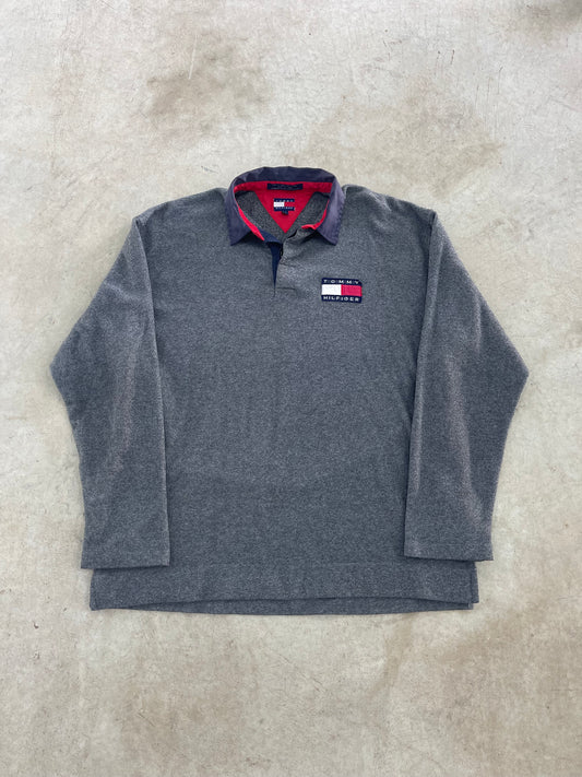 Vintage Tommy Hilfiger Fleece Jumper (XL)