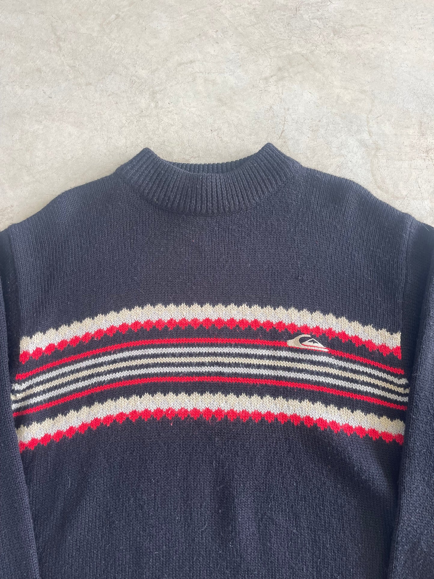 Vintage Quiksilver Knitted Crewneck (XL)