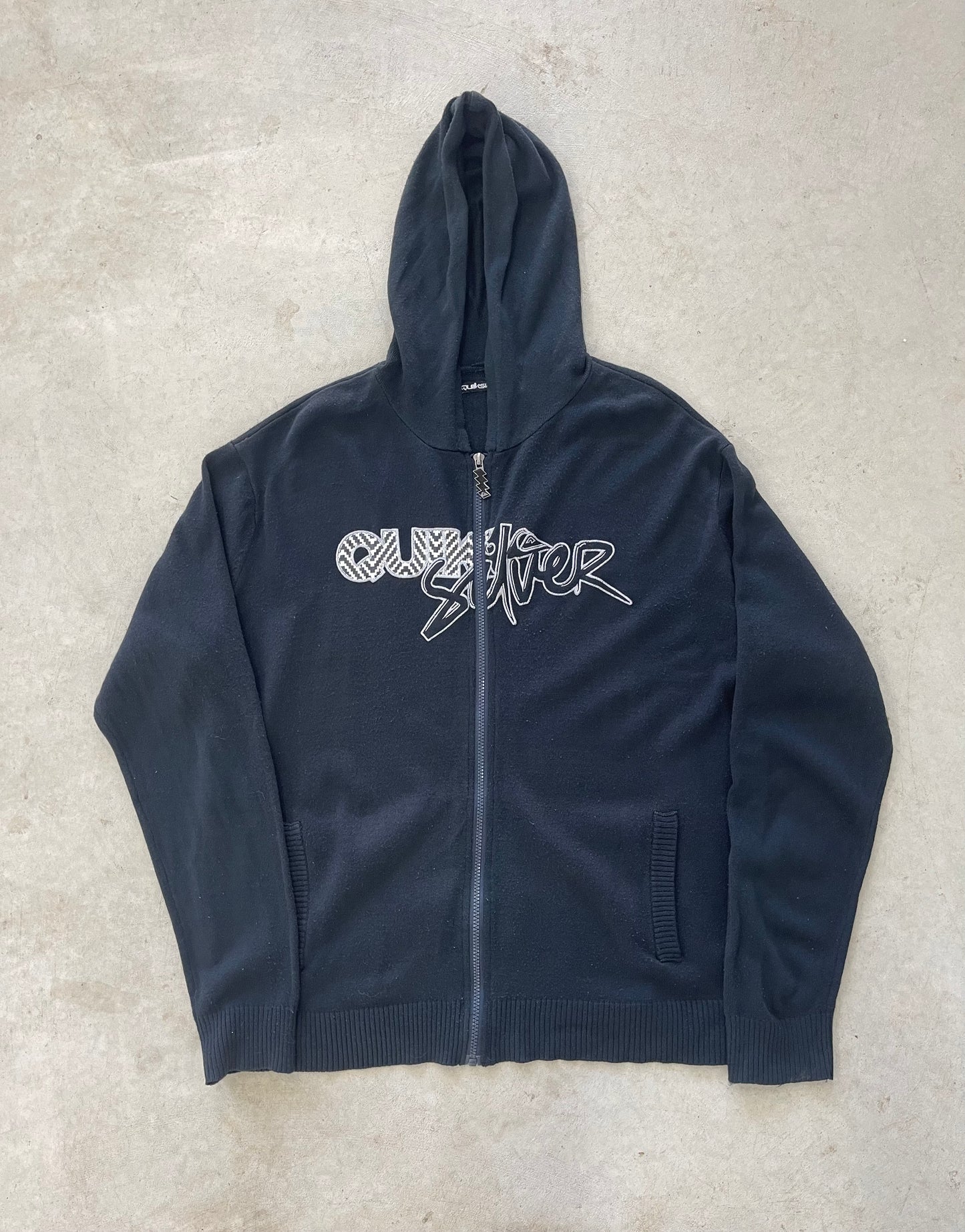 Y2K Quiksilver Full-Zip Hoodie (L)