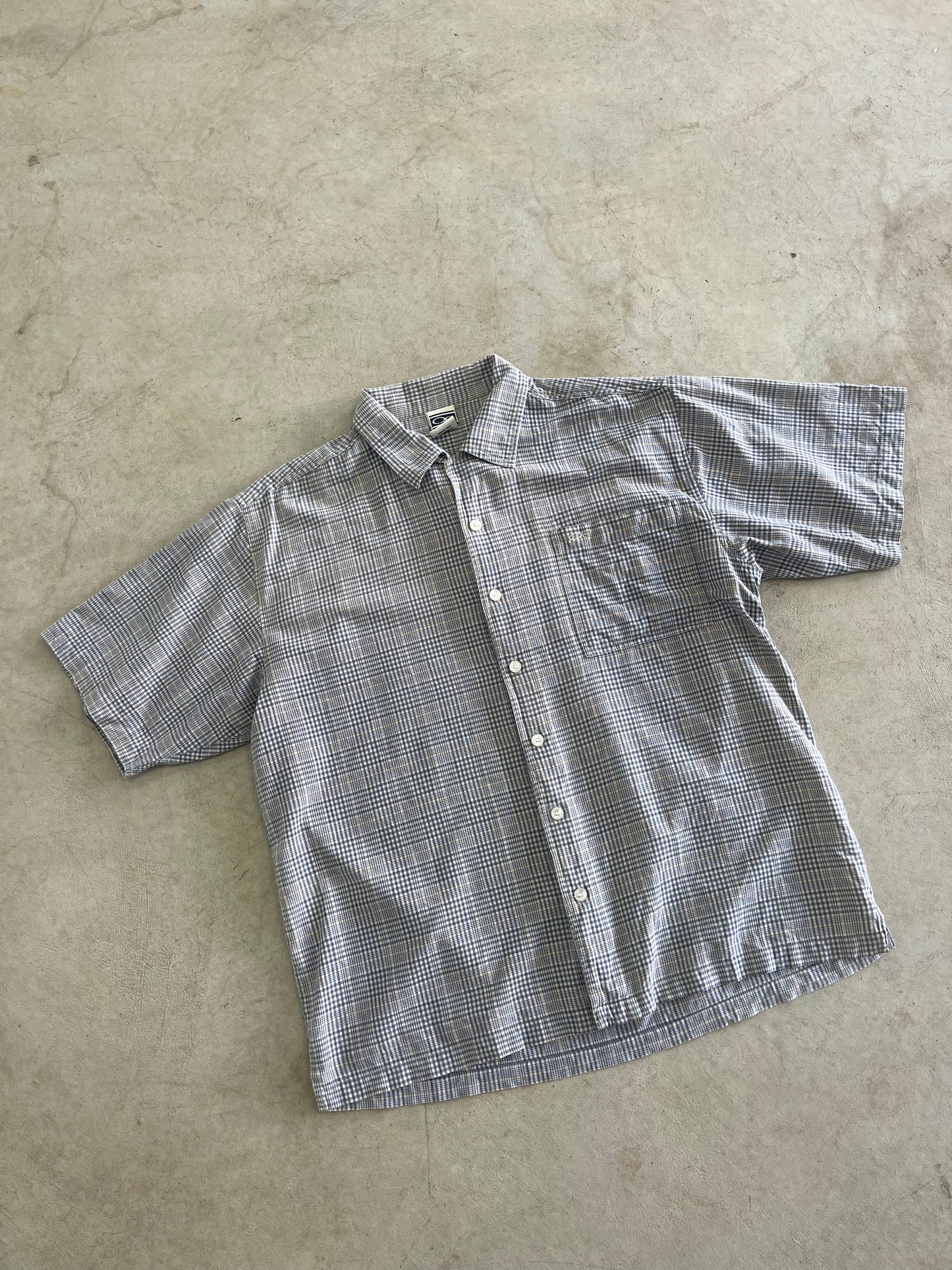 Vintage Ocean Pacific Short Sleeve Button Up Shirt (M)