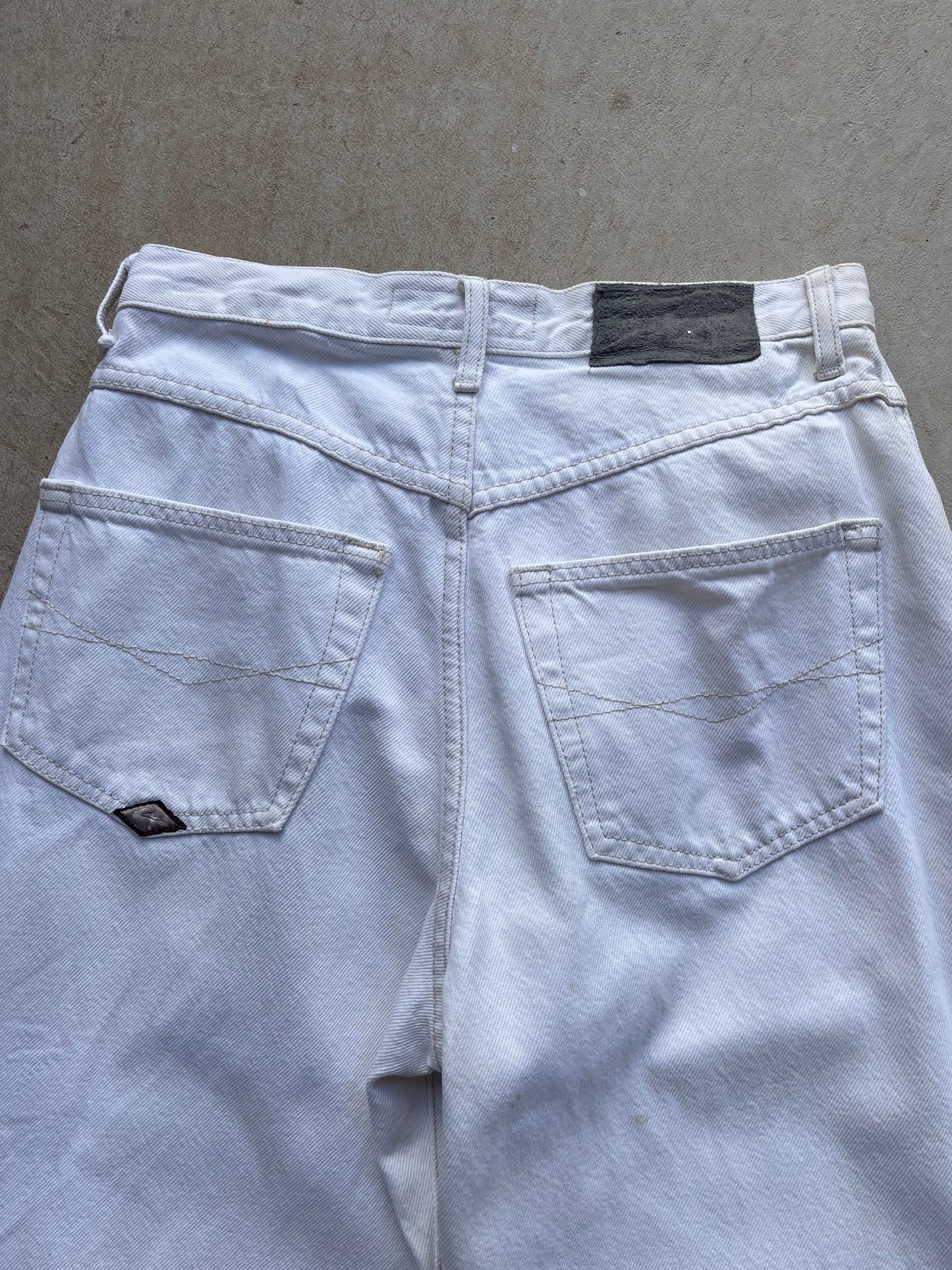 Vintage Quiksilver Cream Pants (29)