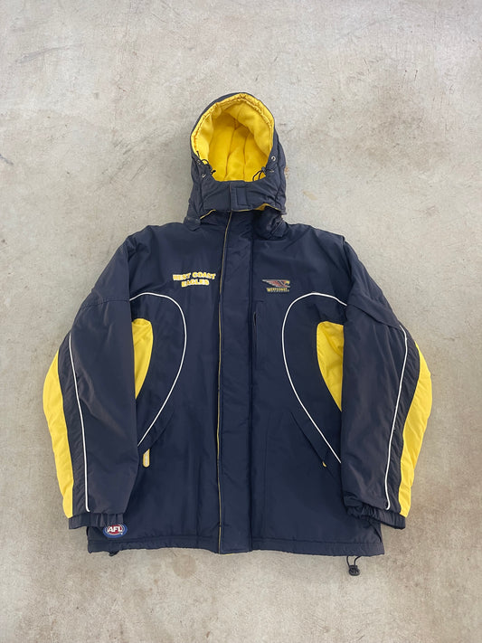 Y2K Heavyweight West Coast Eagles AFL Jacket (XL)