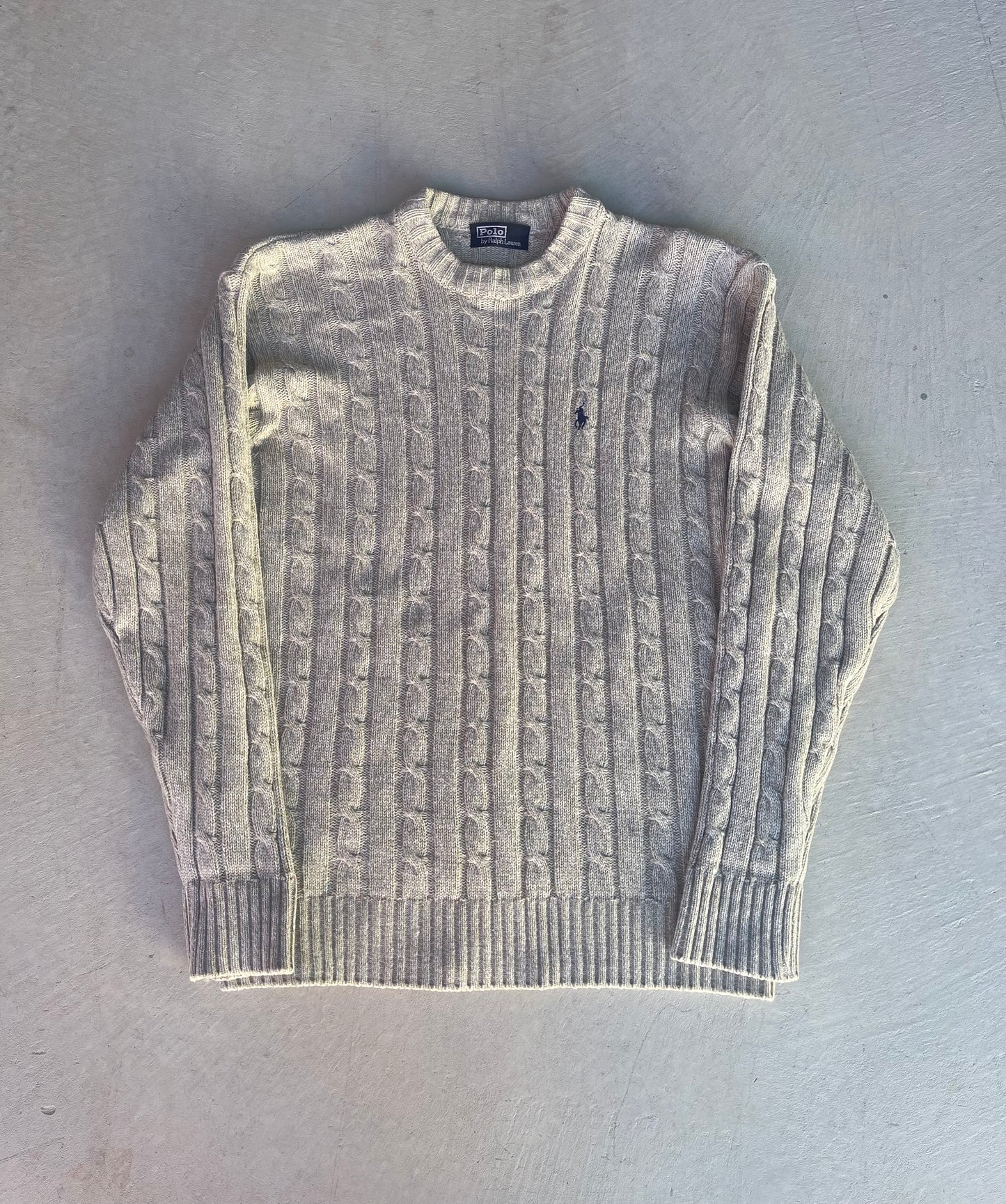 Vintage Polo Ralph Lauren Knitted Crewneck (M)