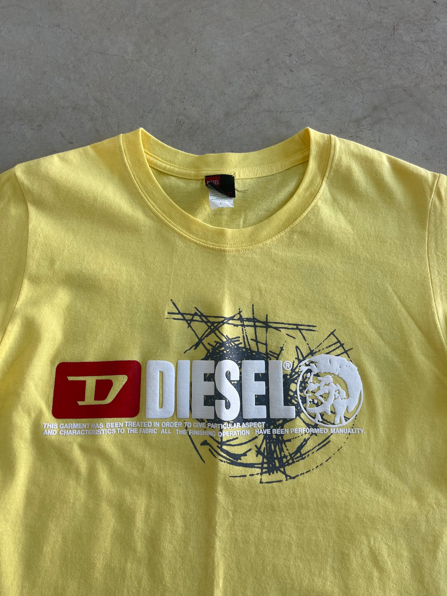 Vintage Diesel Spellout Tee (L)
