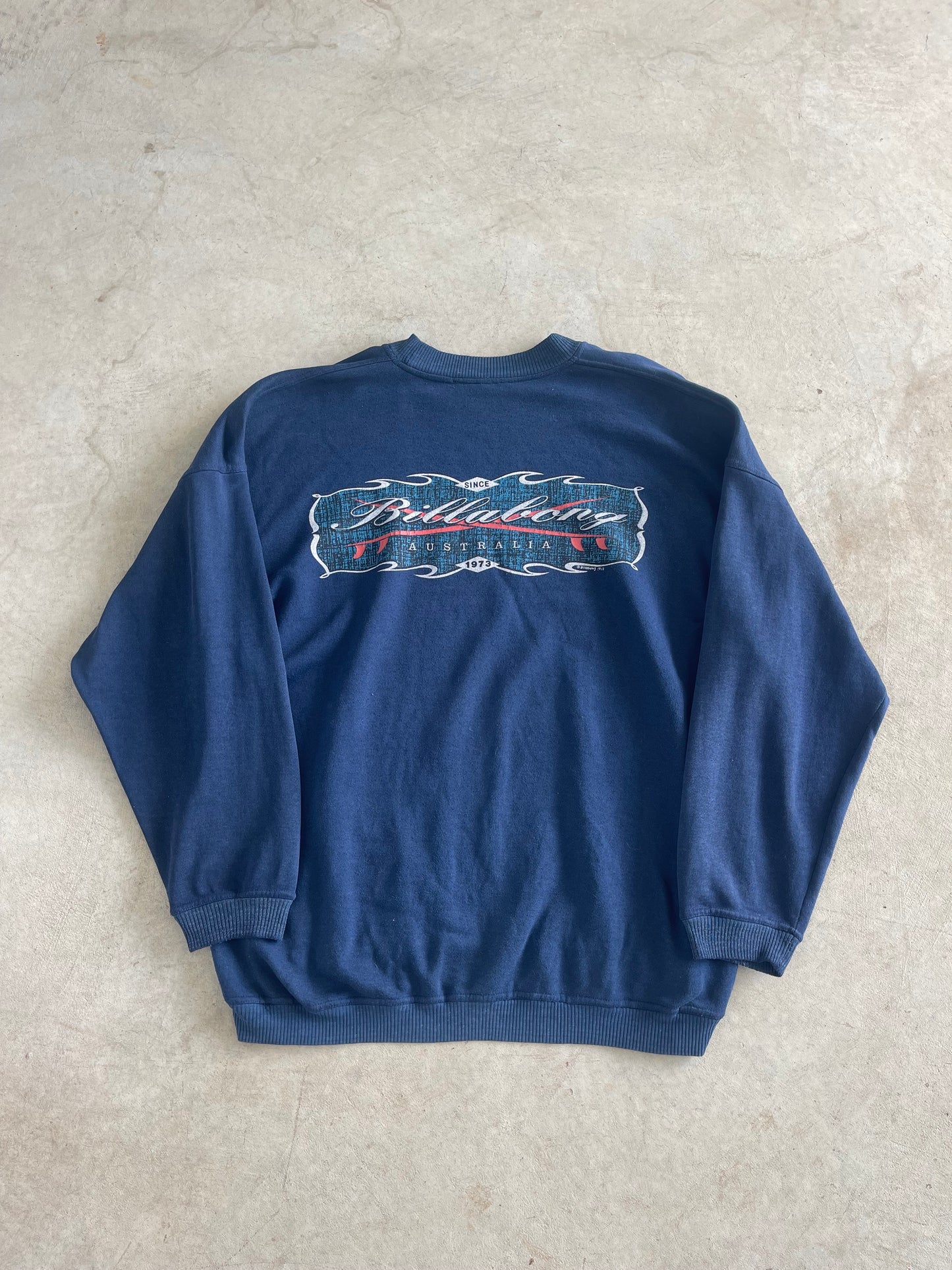 Vintage ‘90s RARE Billabong Backhit Crewneck (XL)