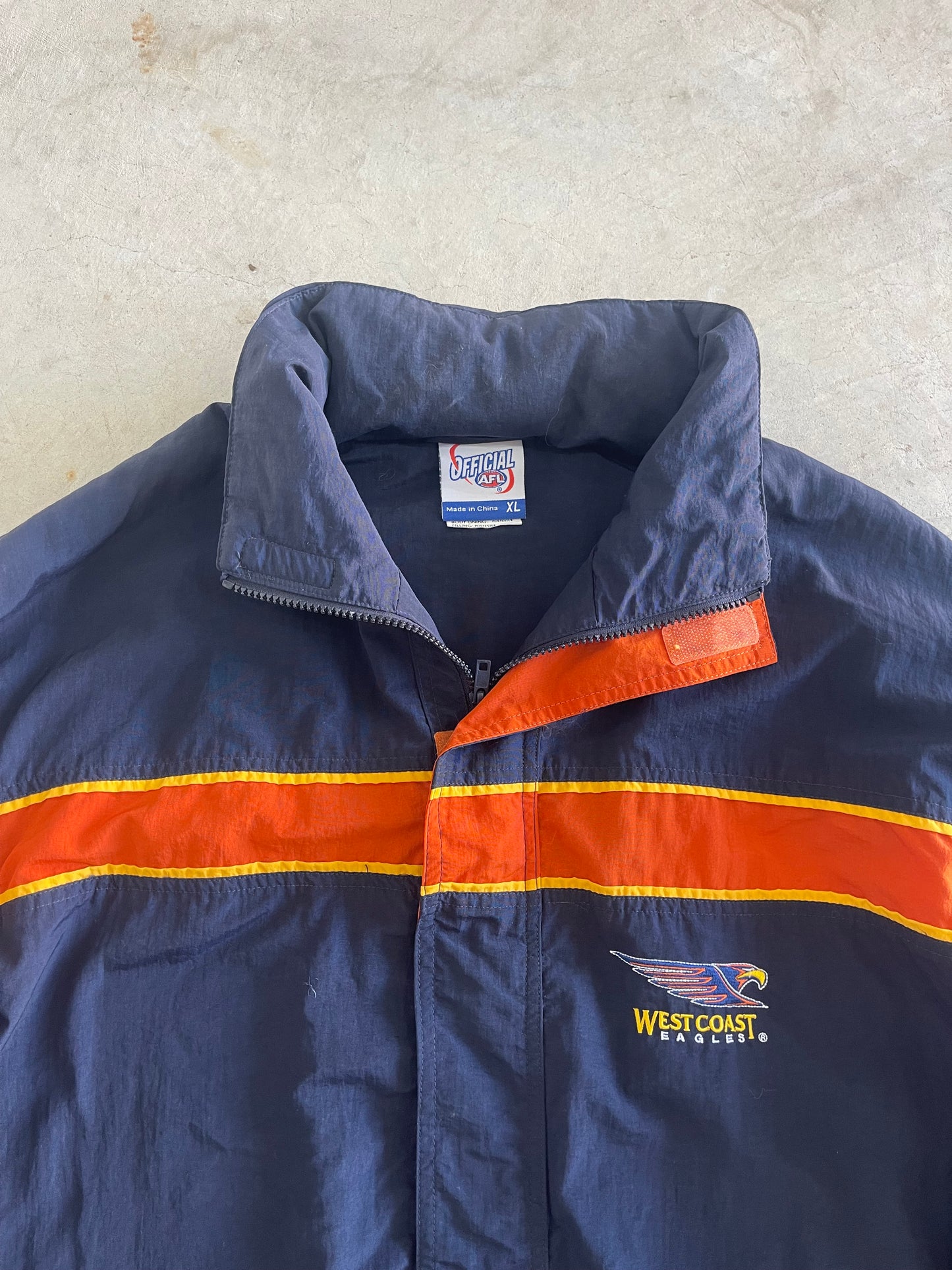 Y2K West Coast Eagles AFL Jacket (XL)