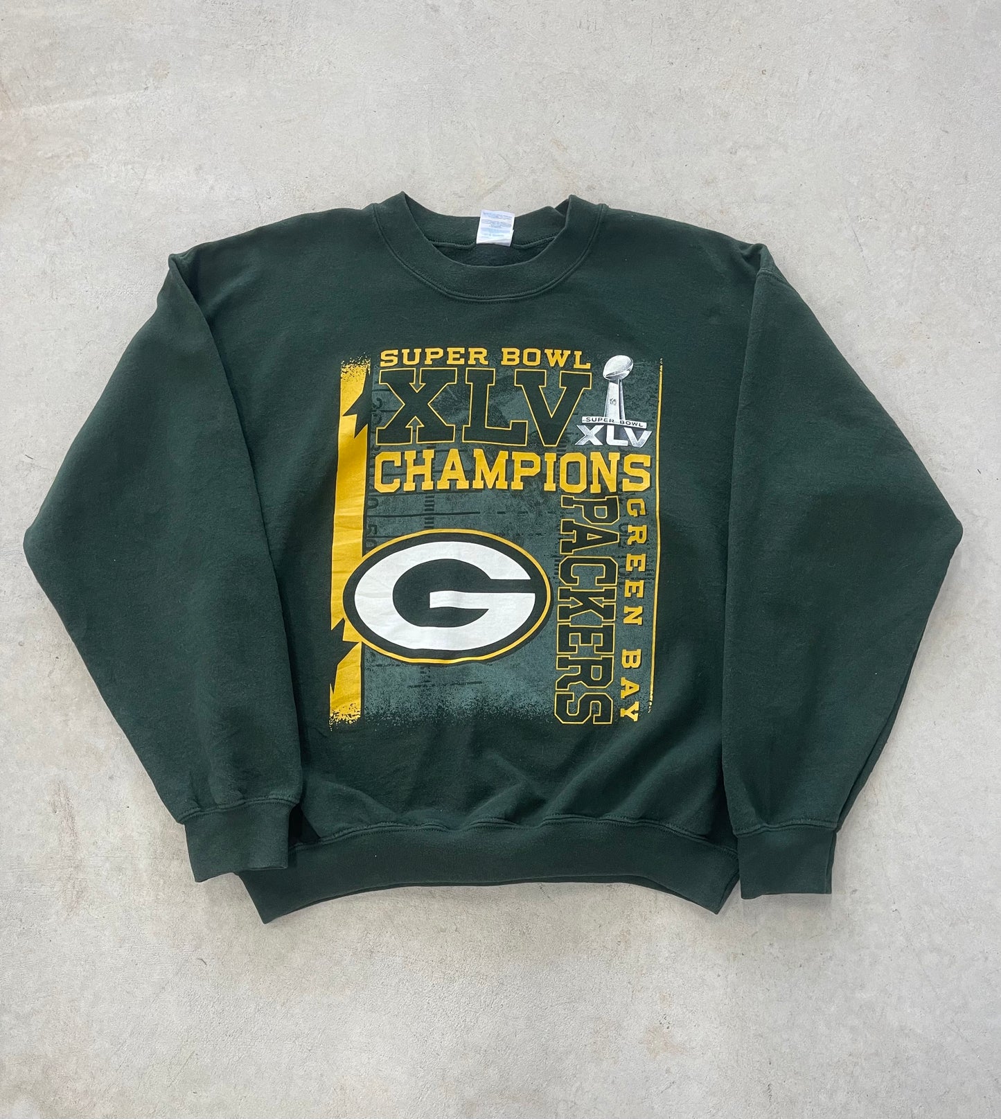 Vintage Green Back Packers Crewneck (M)