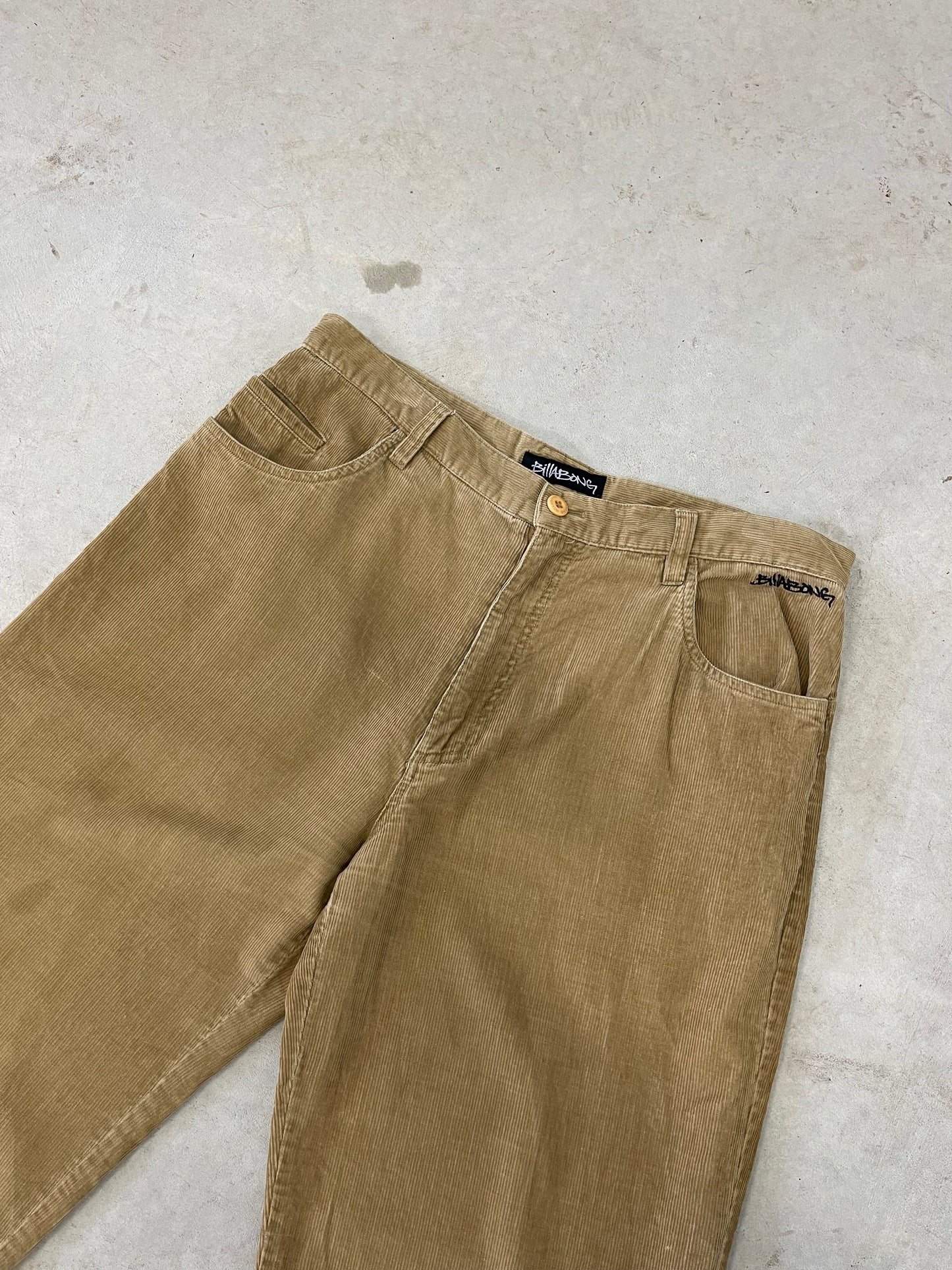 Y2K Billabong Corduroy Pants (34)