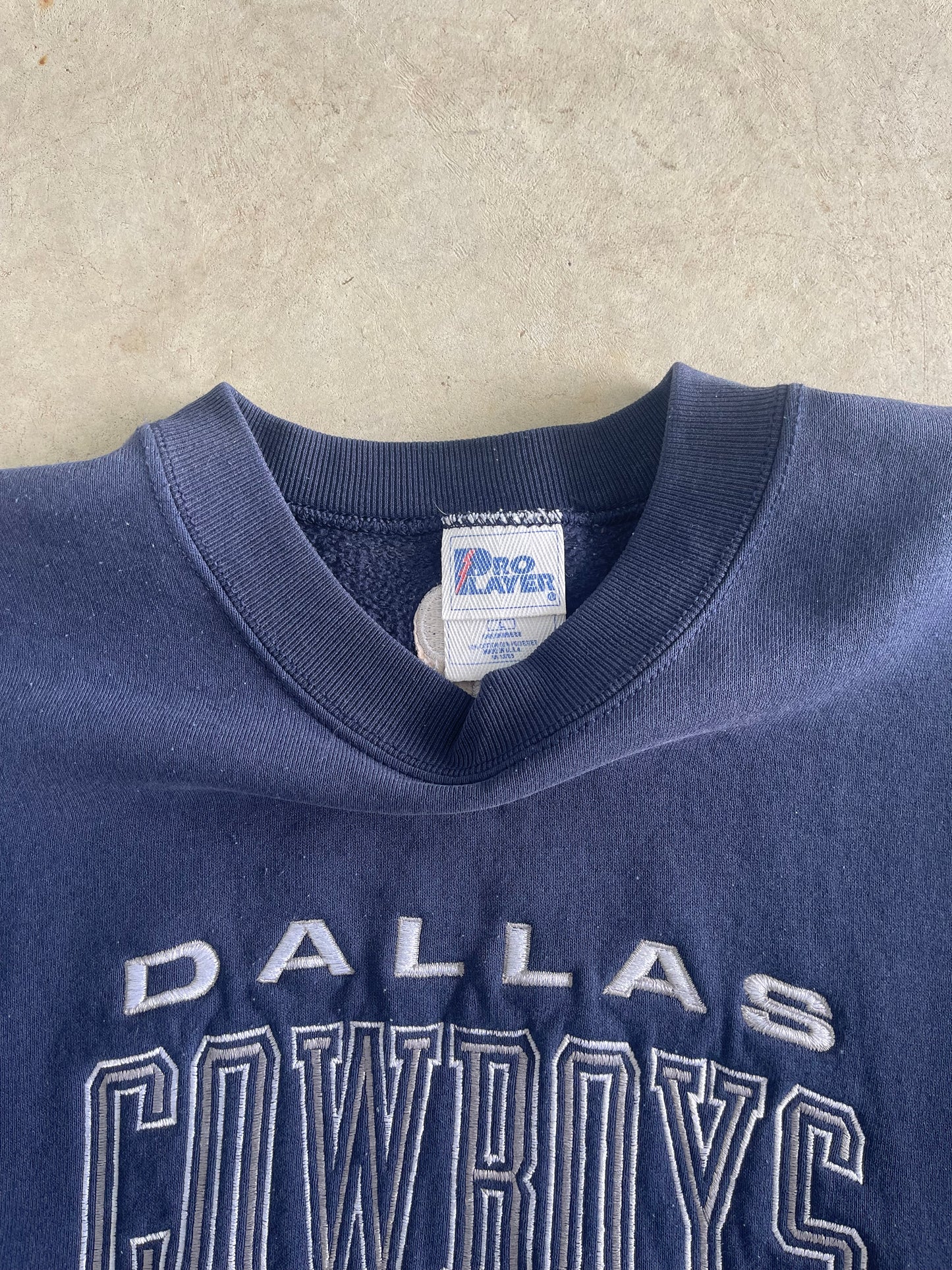 Vintage Dallas Cowboys NFL Embroidered Crewneck (L)