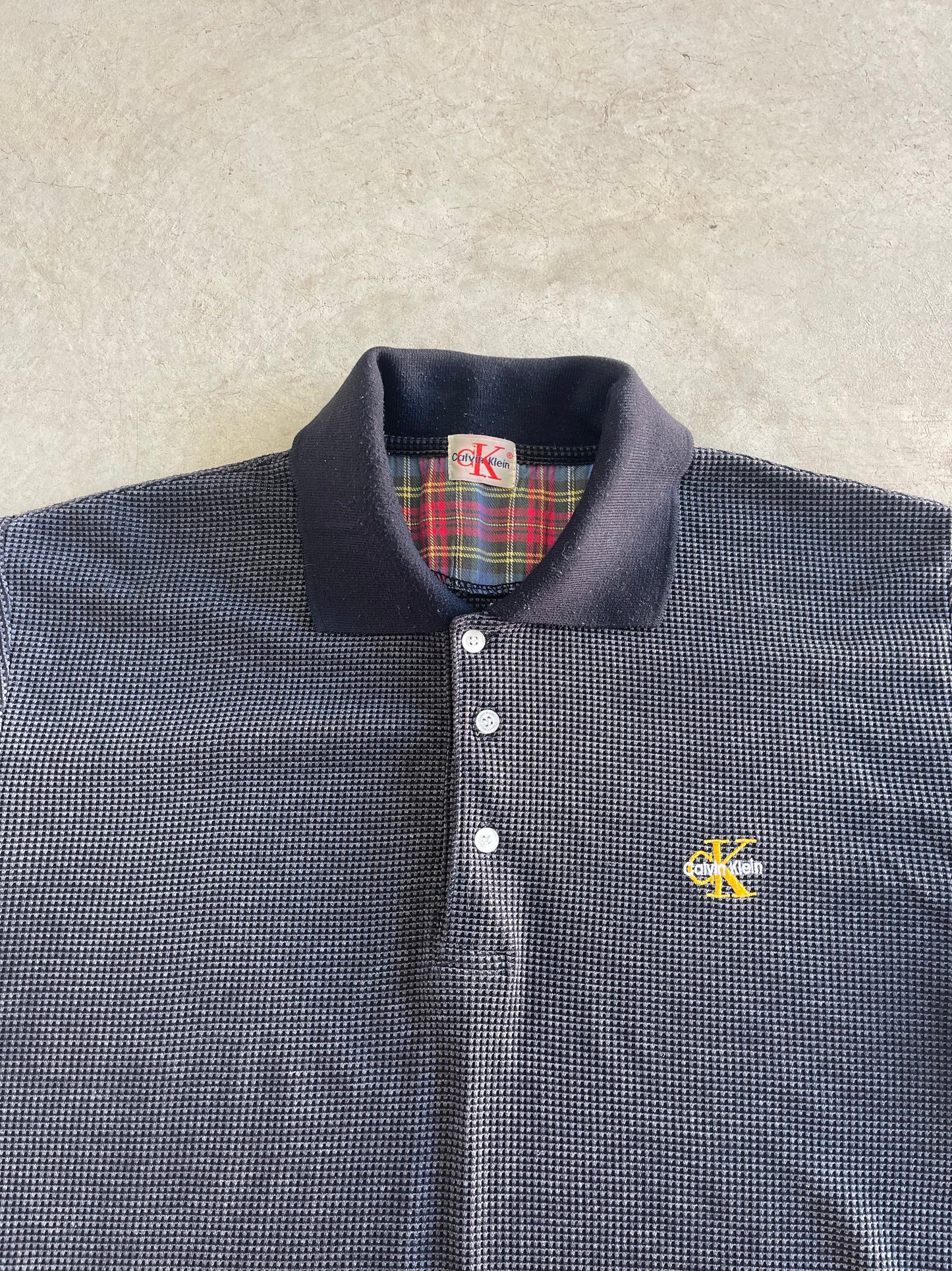 Vintage Bootleg Calvin Klein Polo (XL)