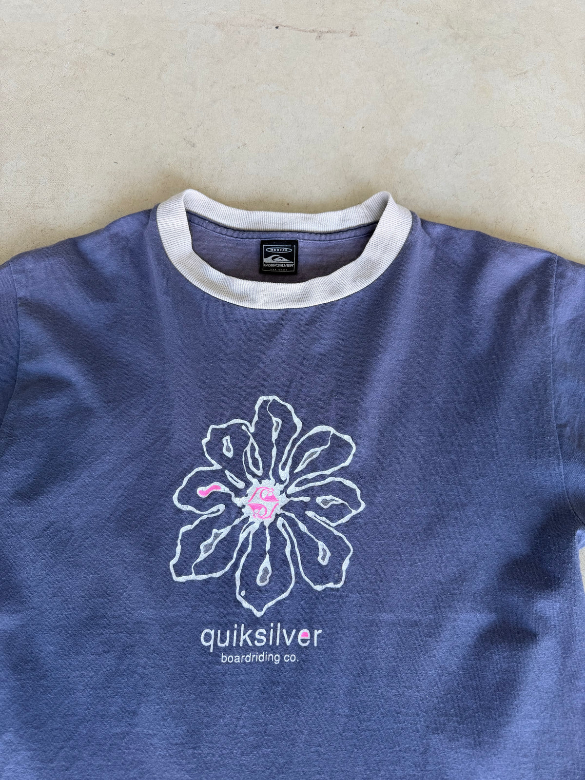 Vintage Quiksilver Ringer Tee (S)