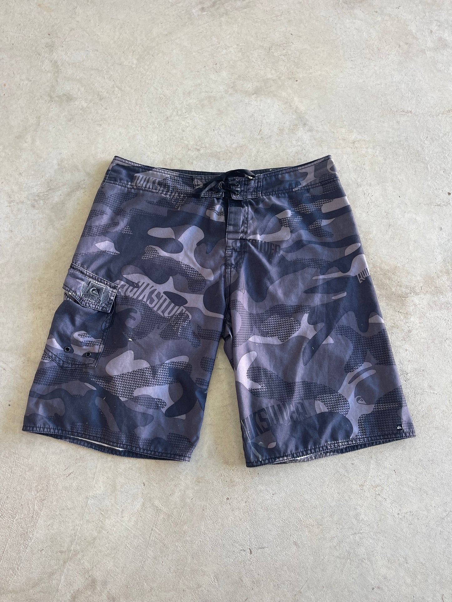 Y2K Quiksilver Camo Boardies (34)